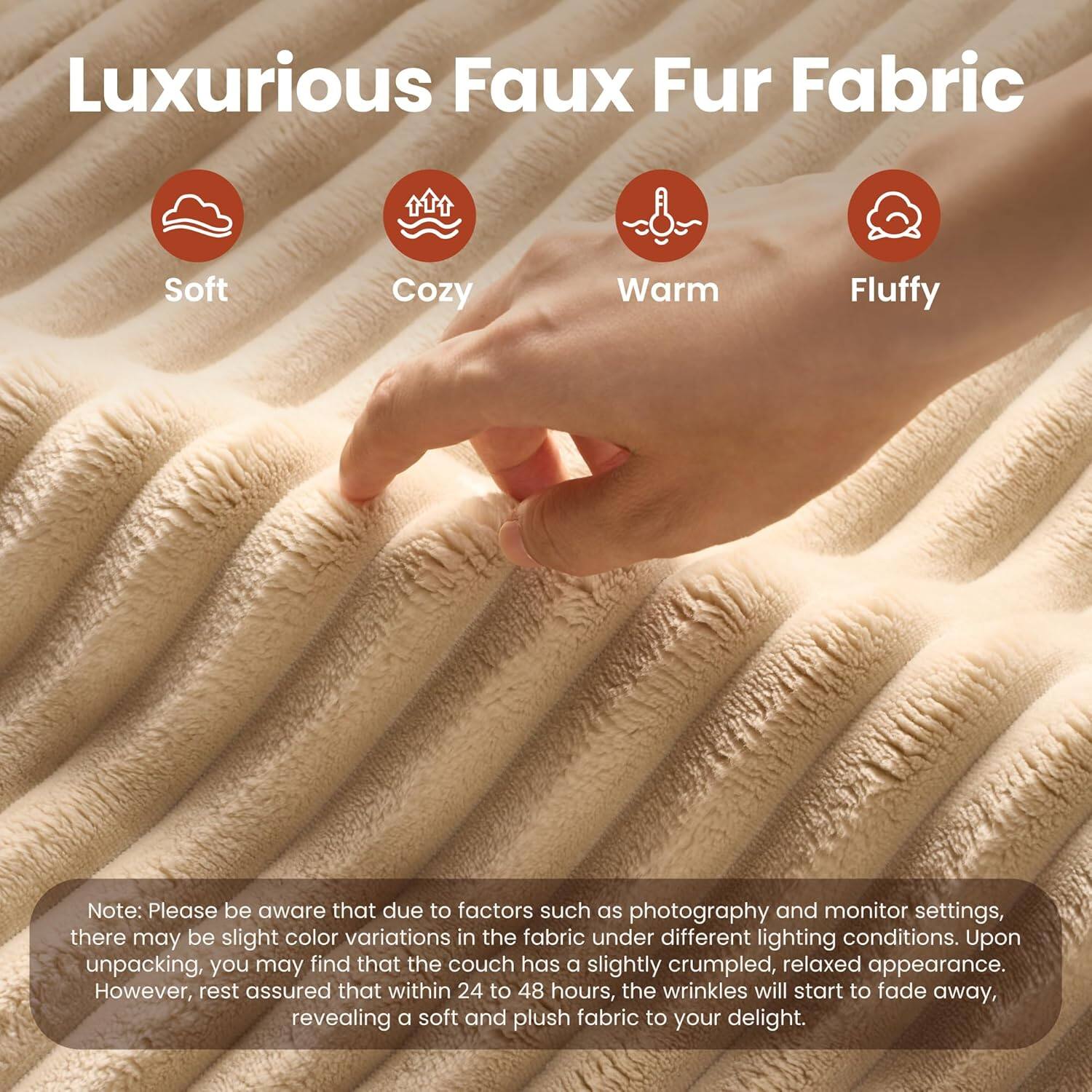 Sectional Cloud Couch for Living Room