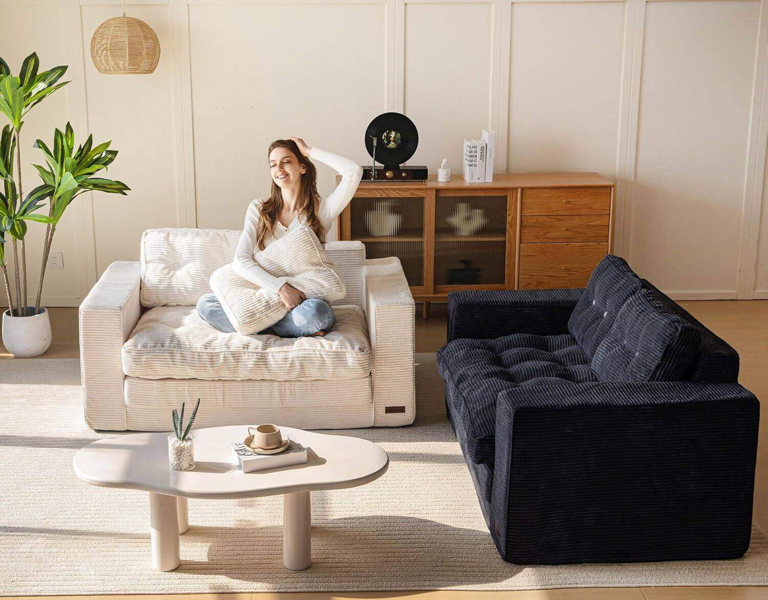 MAXYOYO Convertible Sofa Bed