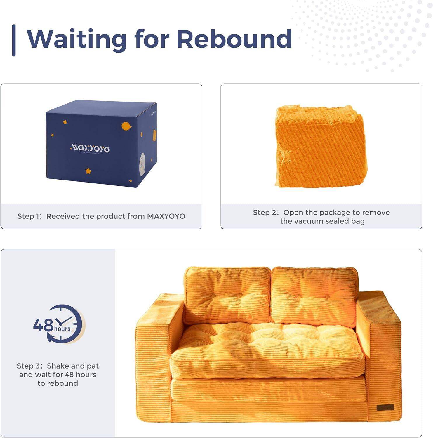 MAXYOYO Convertible Sofa Bed