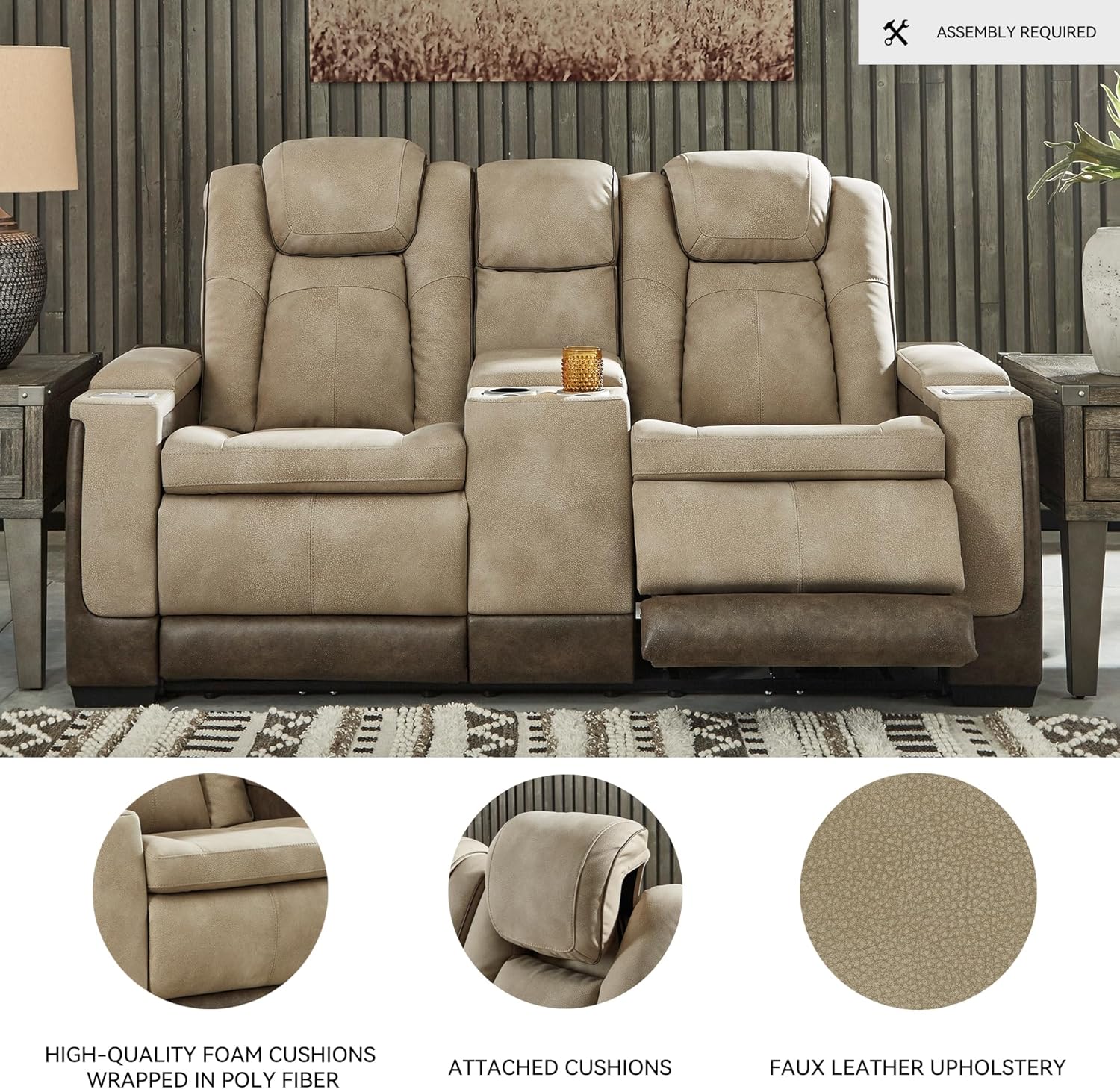 Signature Design by Ashley Next-Gen DuraPella Power Reclining Sofa