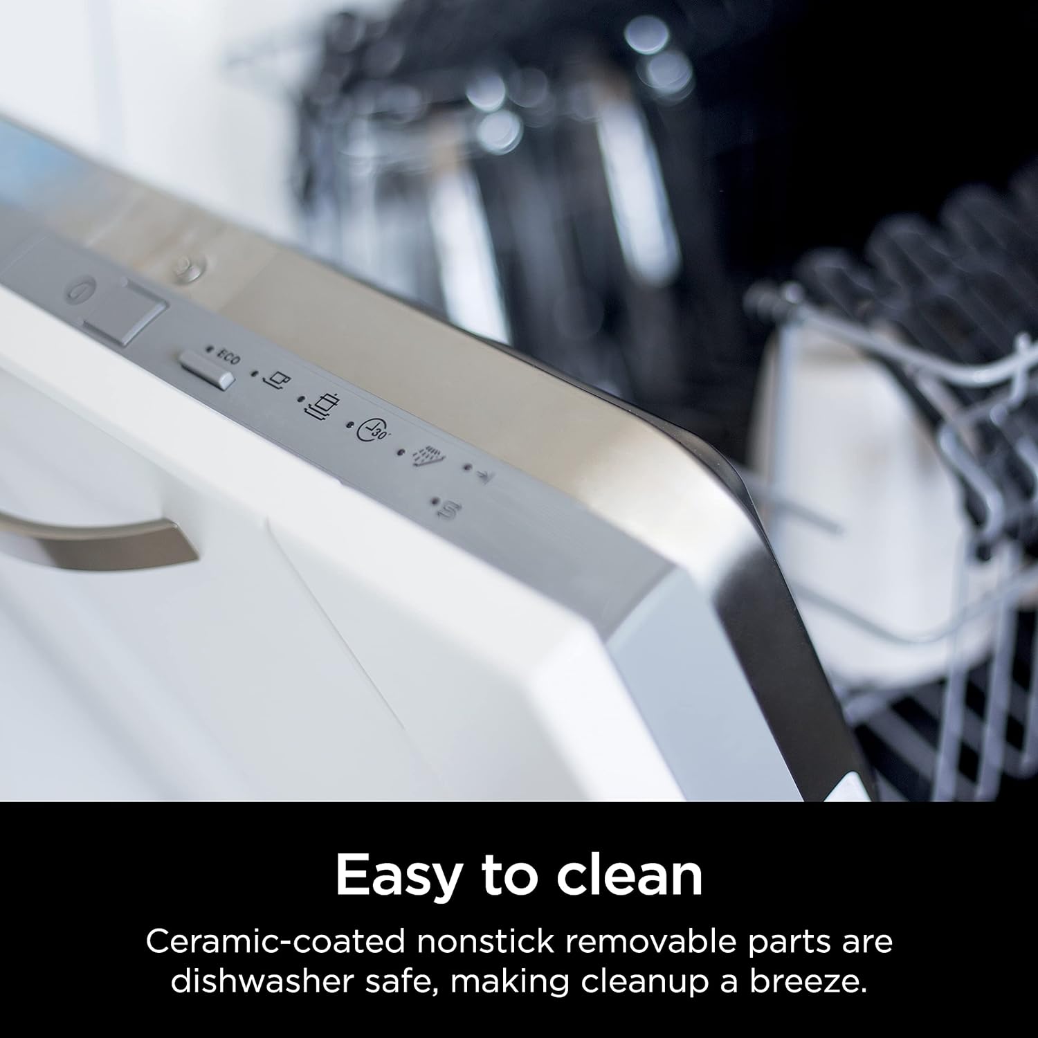 Ninja FG551 Foodi Smart XL 6-in-1 Indoor Grill with Air Fry, Roast, Bake, Broil & Dehydrate, Smart Thermometer, Black/Silver