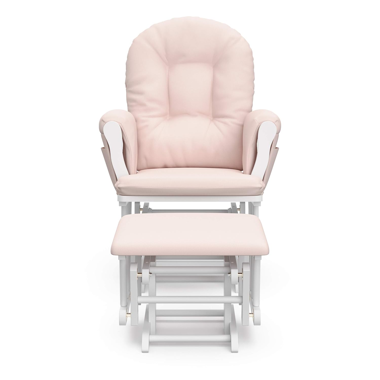 Storkcraft Premium Hoop Glider & Ottoman