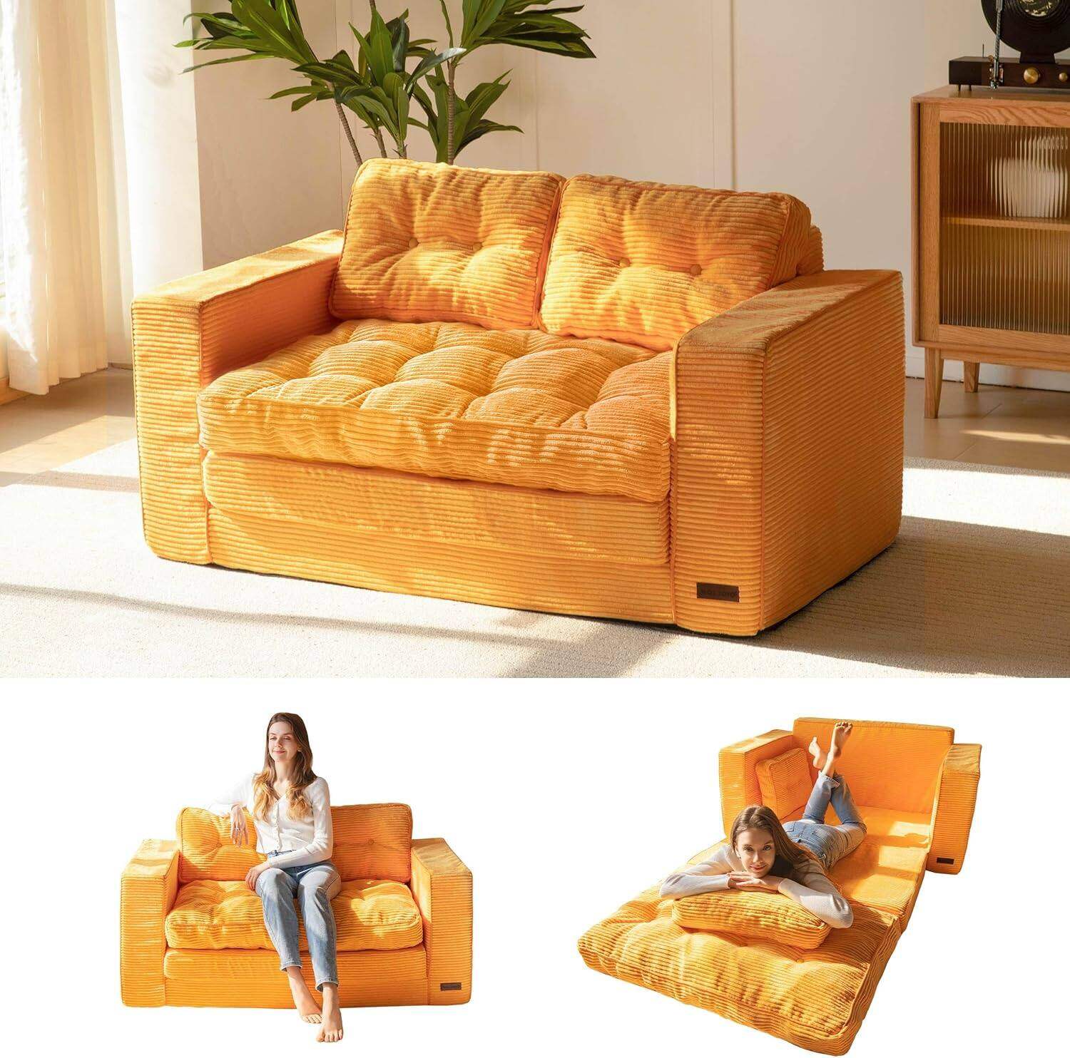 MAXYOYO Convertible Sofa Bed