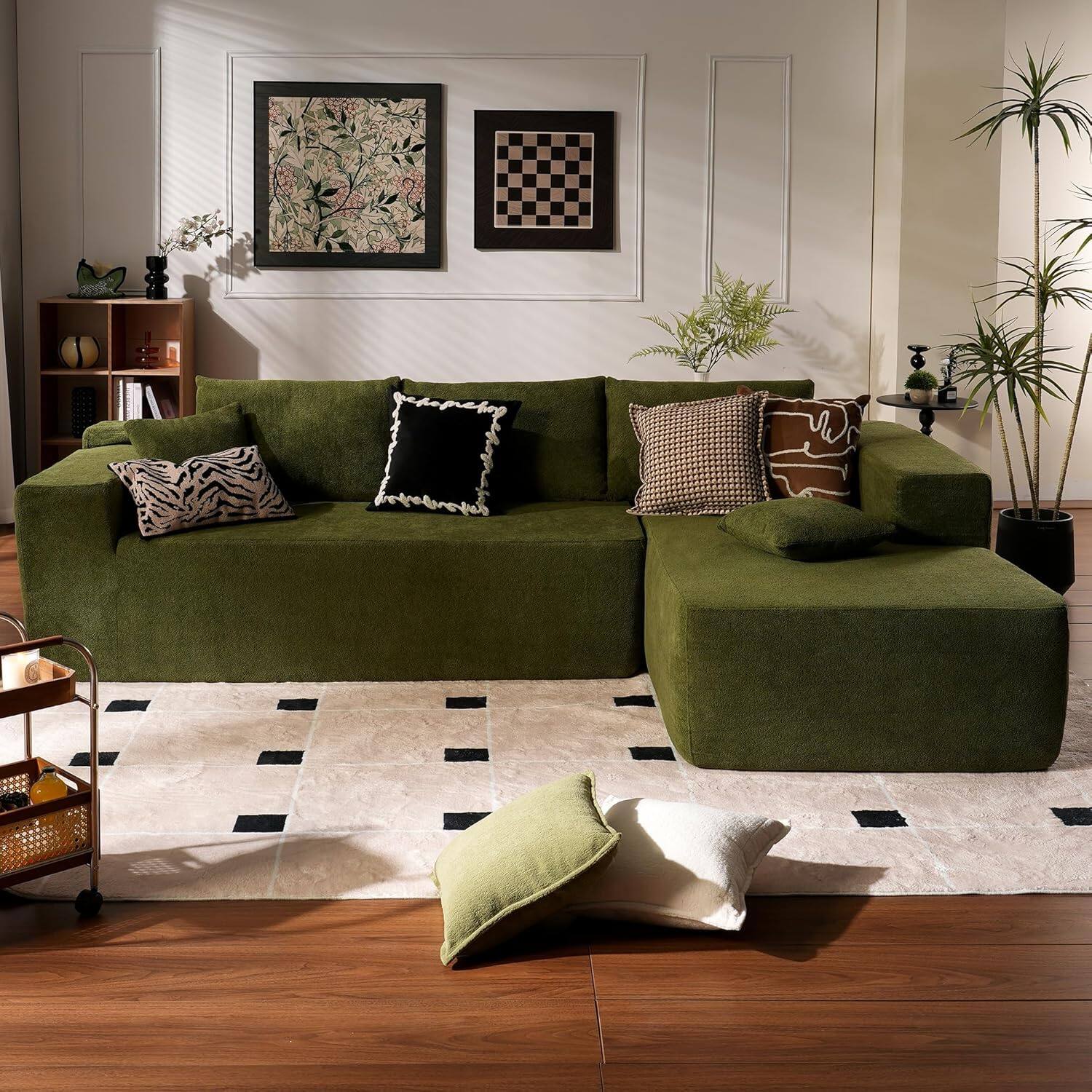 Sectional Cloud Couch for Living Room