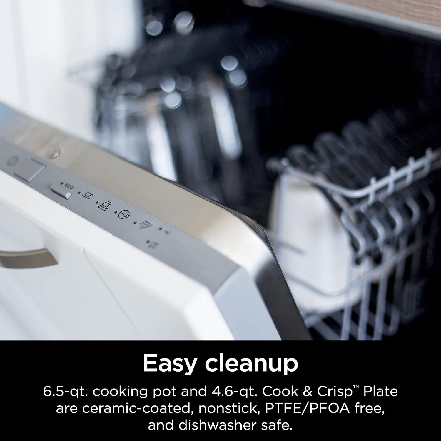 Ninja OL601 Foodi XL 8 Qt. Pressure Cooker Steam Fryer with SmartLid, 14-in-1 that Air Fries, Bakes & More, with 3-Layer Capacity, 5 Qt. Crisp Basket & 45 Recipes, Silver/Black