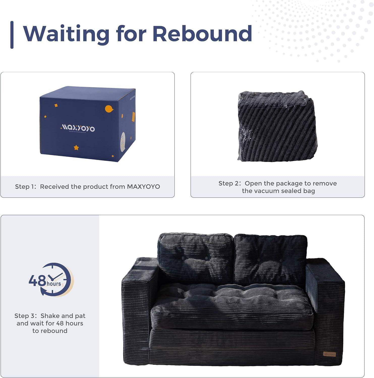 MAXYOYO Convertible Sofa Bed