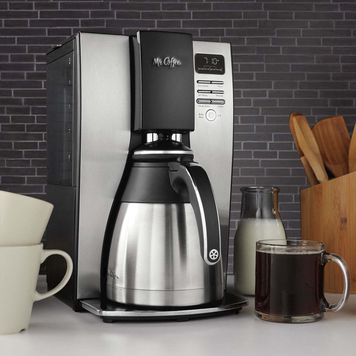 Mr. Coffee Stainless Steel 10 Cup Programmable Coffee Maker