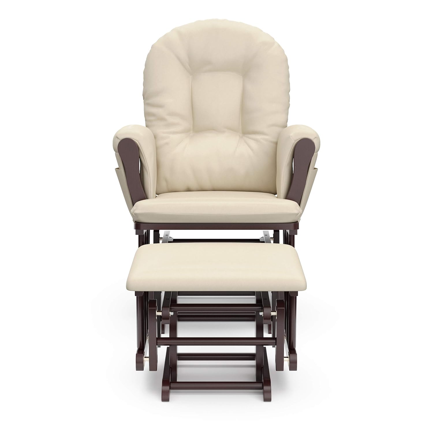 Storkcraft Premium Hoop Glider & Ottoman