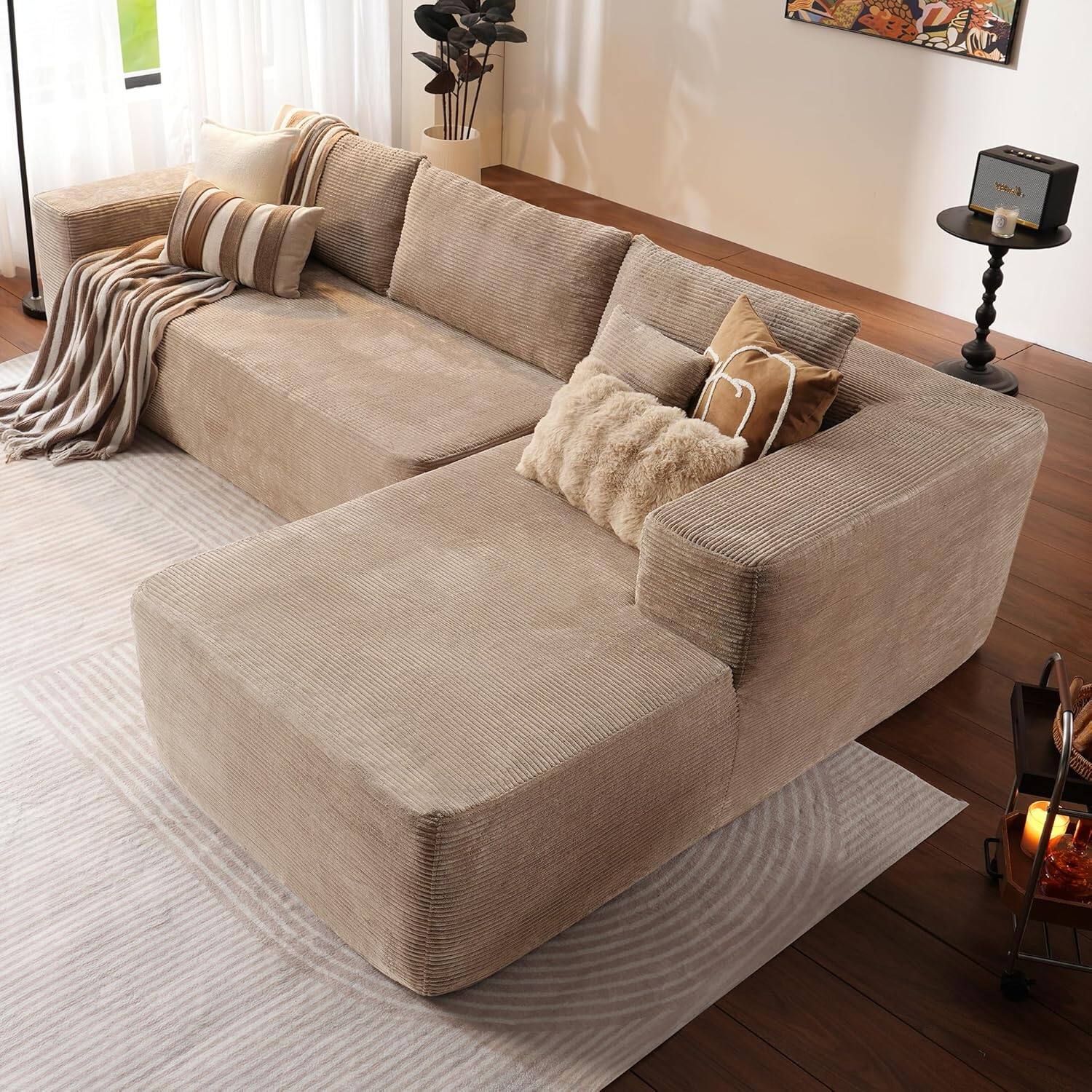 Sectional Cloud Couch for Living Room