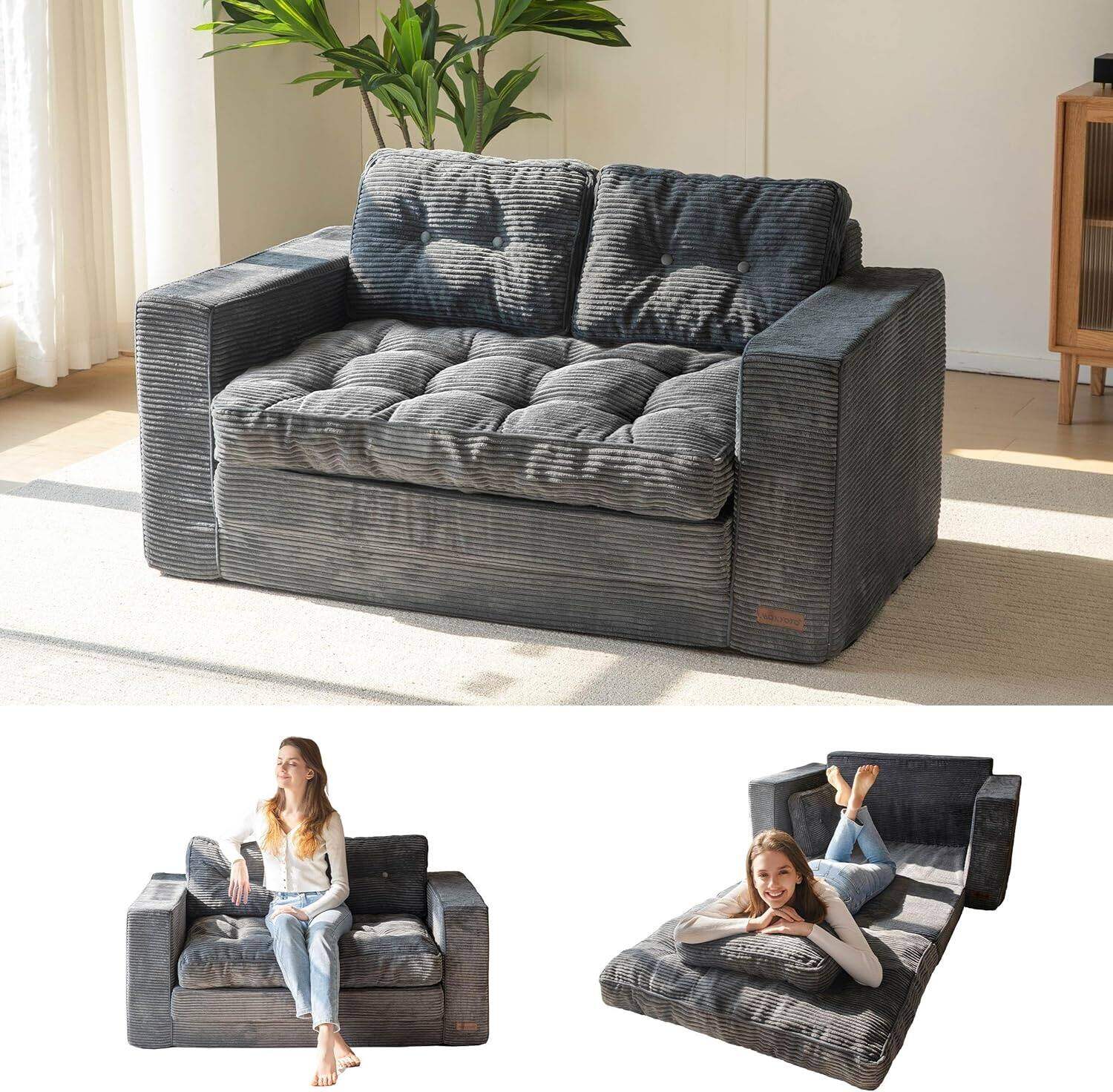 MAXYOYO Convertible Sofa Bed