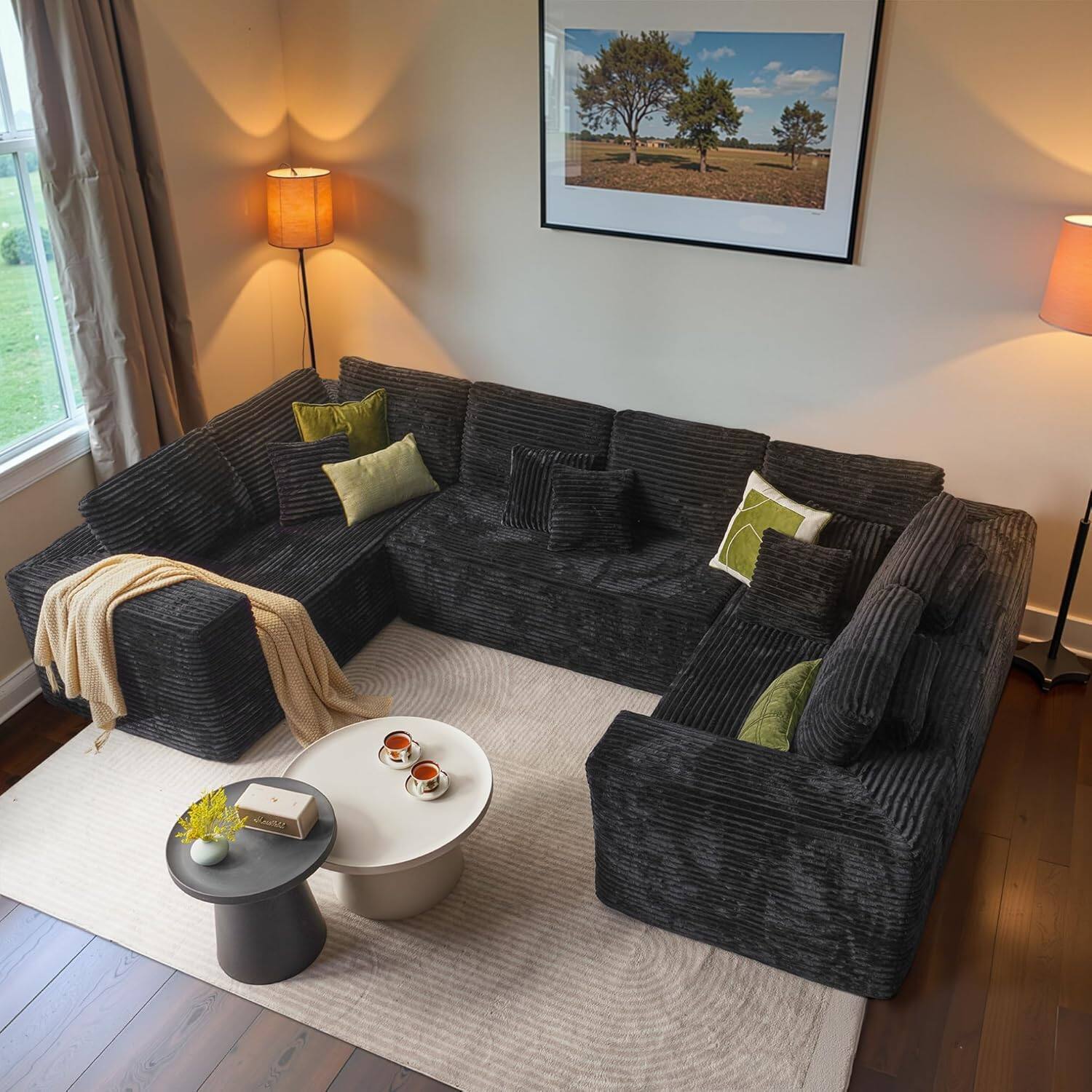 Sectional Cloud Couch for Living Room