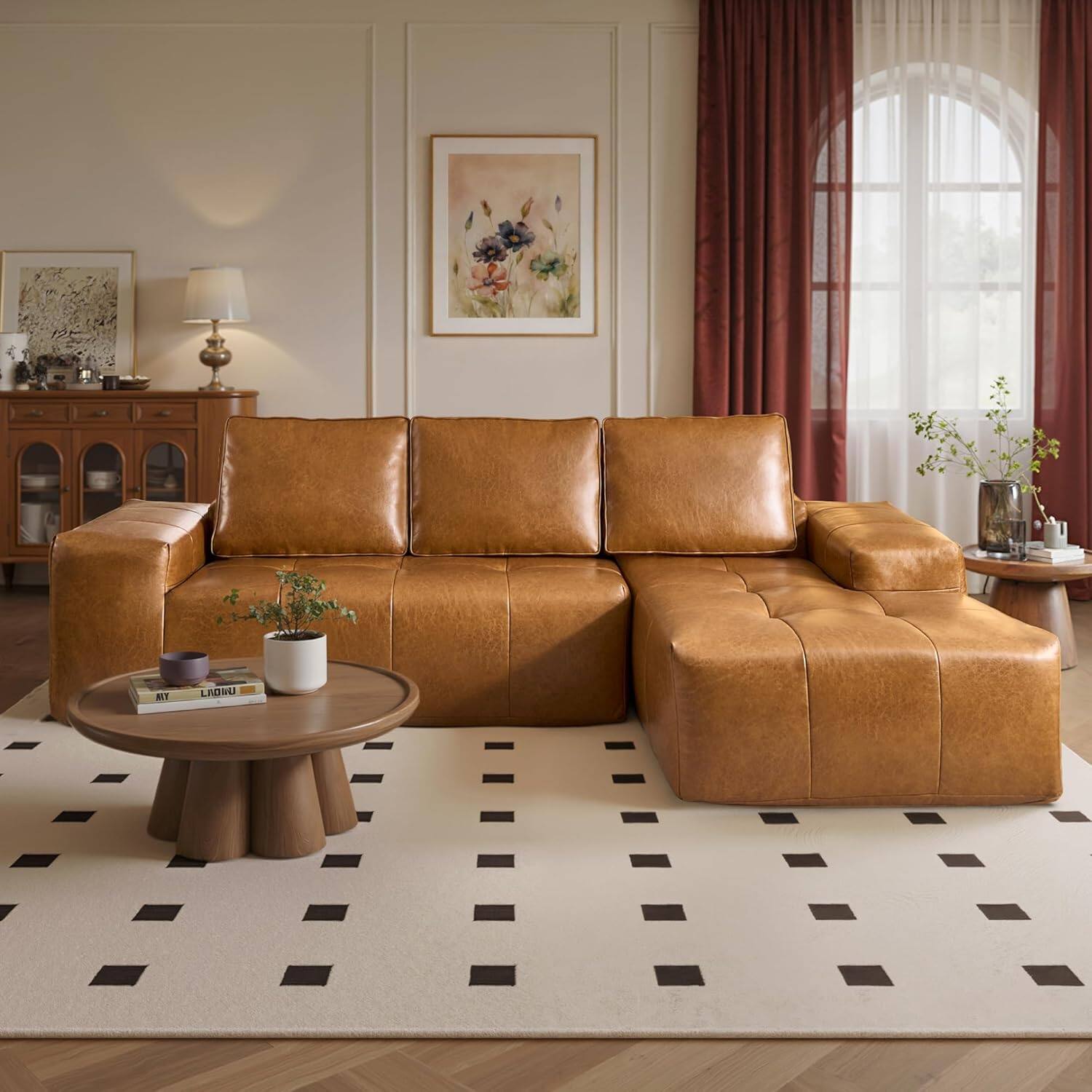 Sectional Cloud Couch for Living Room