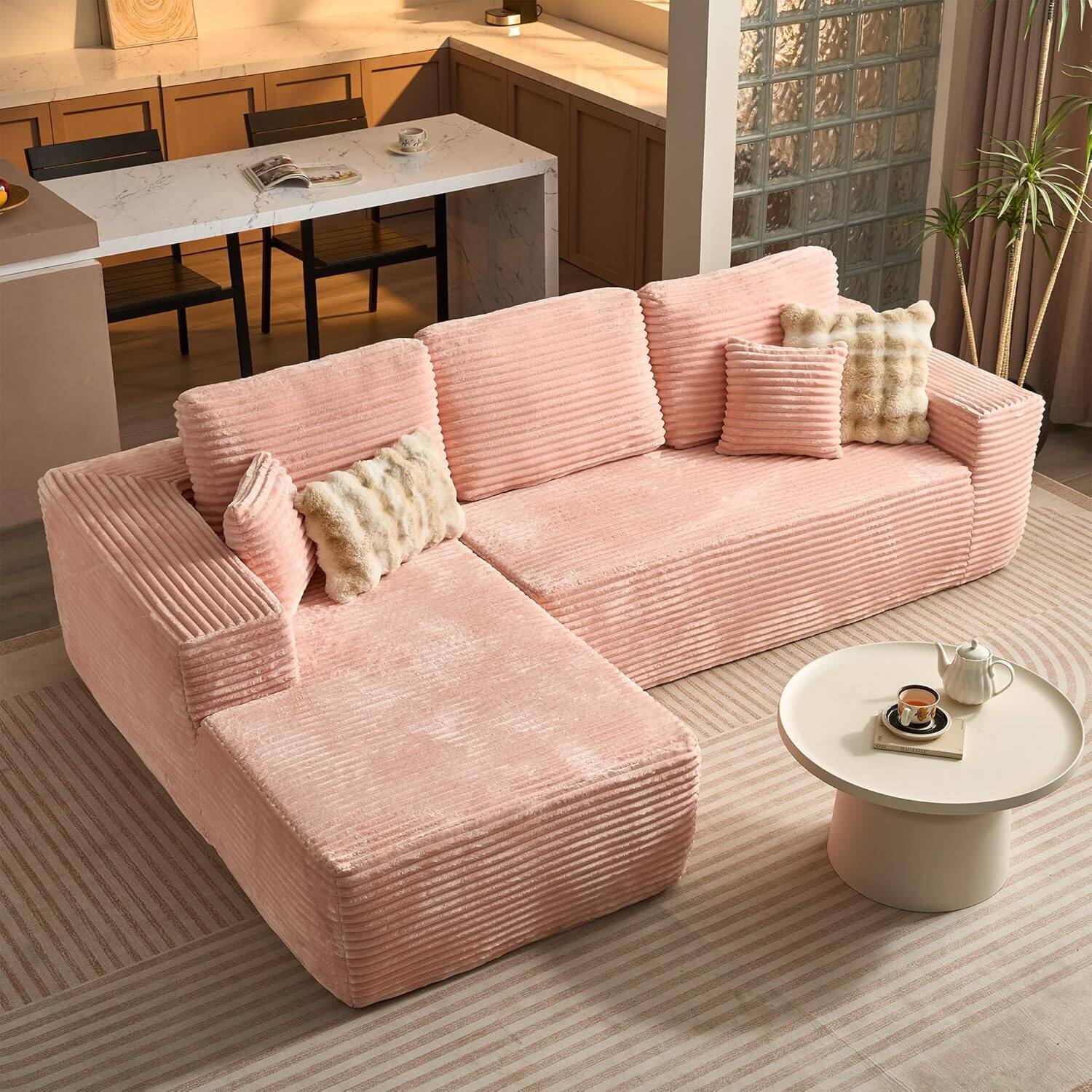 Sectional Cloud Couch for Living Room