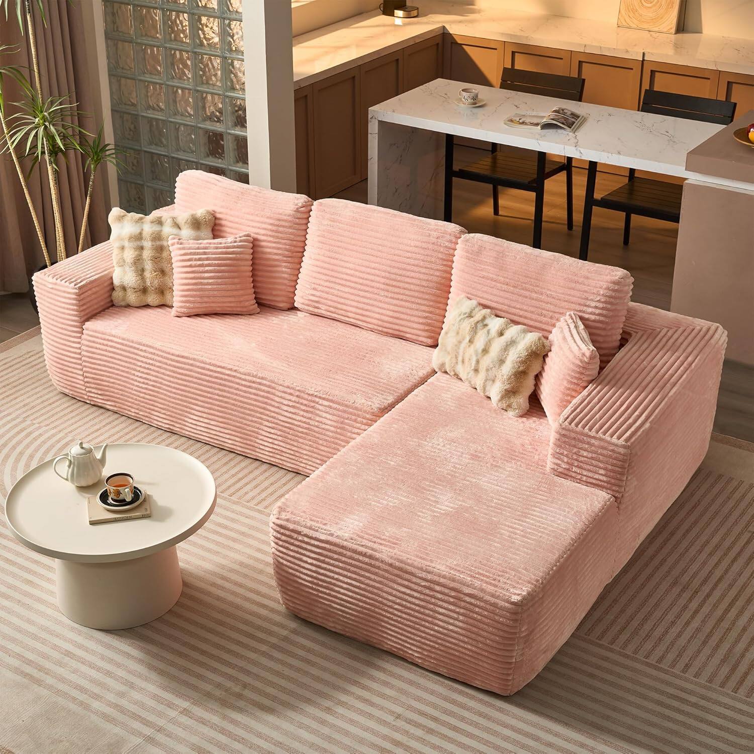 Sectional Cloud Couch for Living Room
