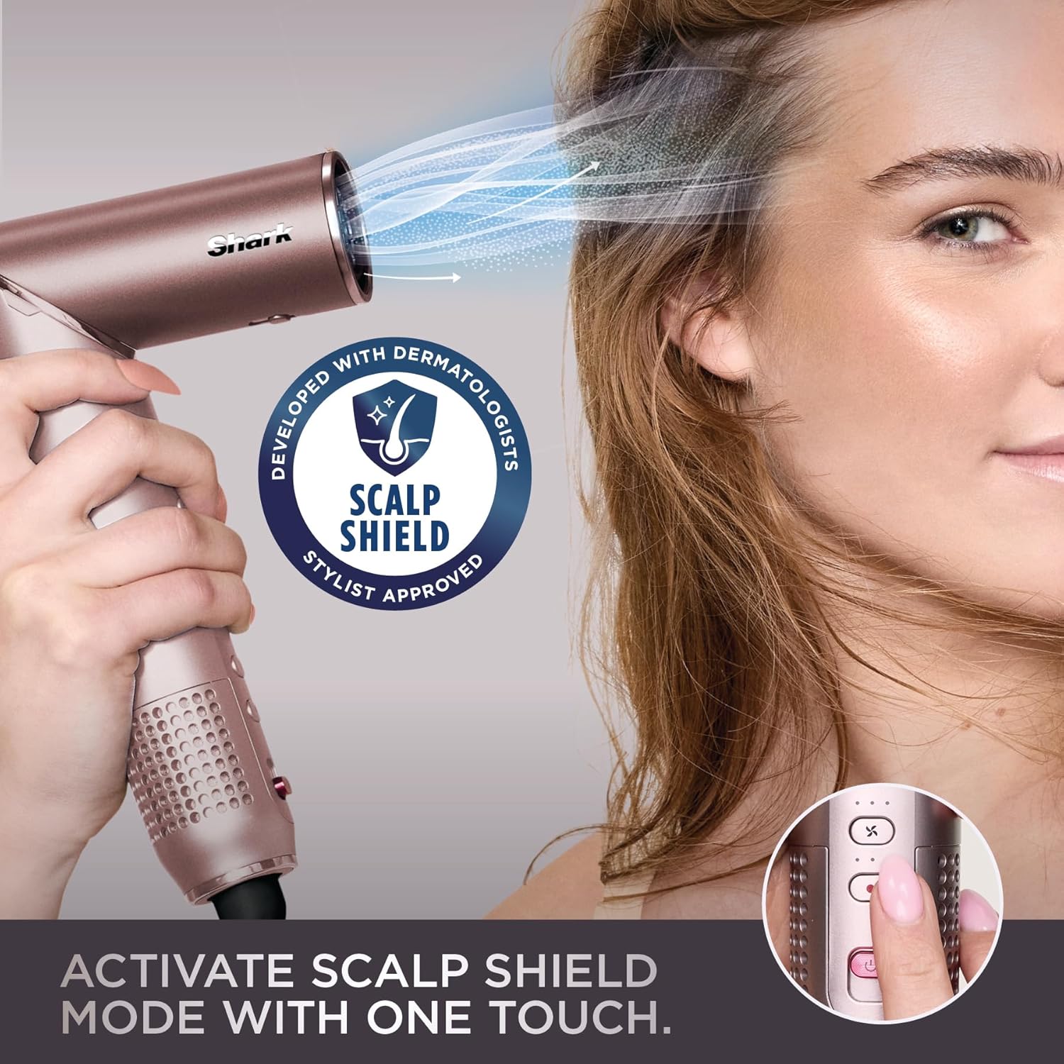 Shark® FlexFusion™ Air & Ceramic System with Air Straightener