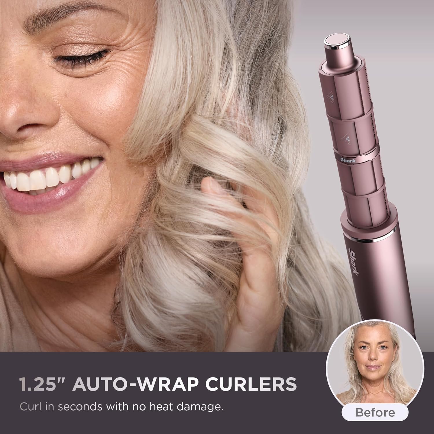 Shark® FlexFusion™ Air & Ceramic System with Air Straightener