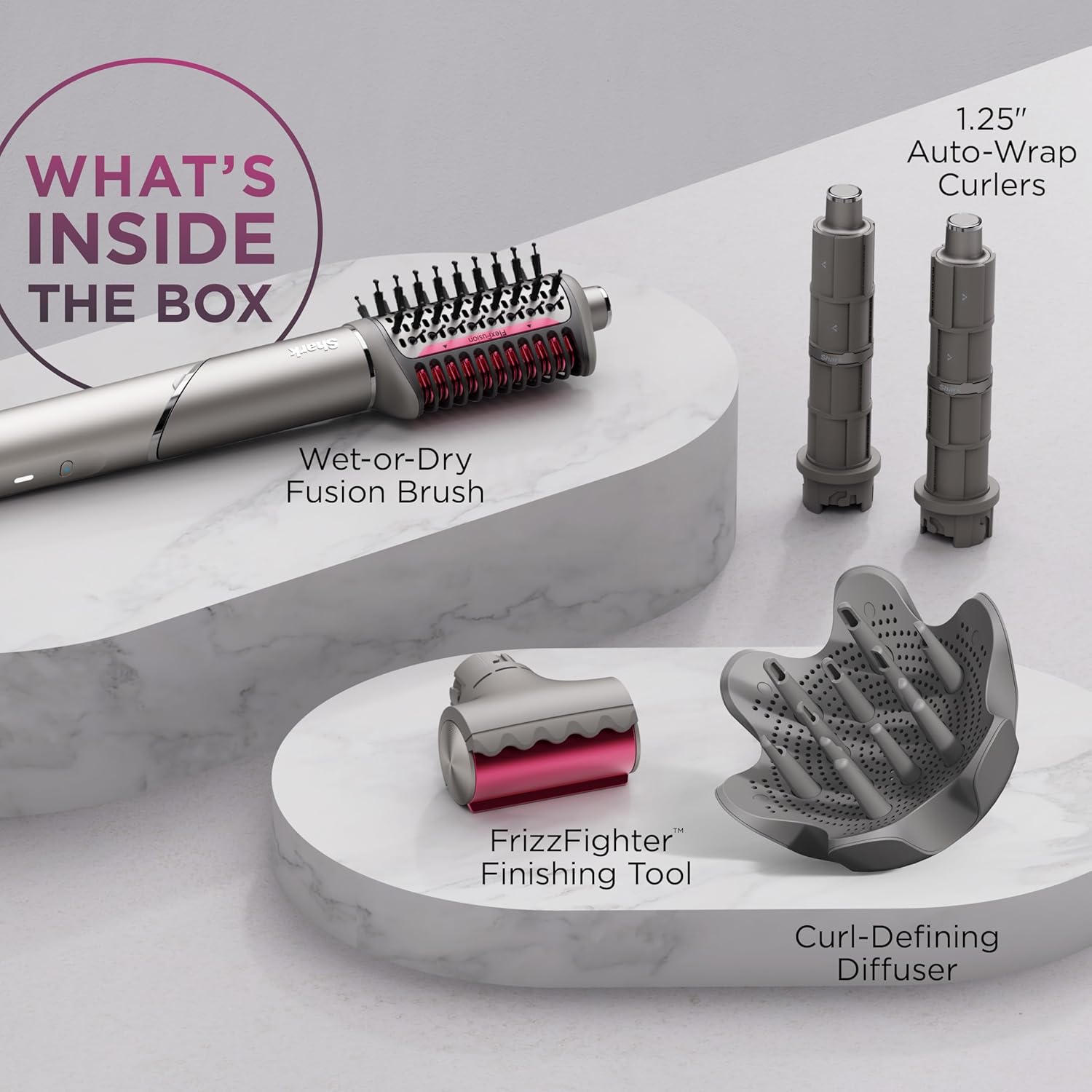 Shark® FlexFusion™ Air & Ceramic System with Air Straightener