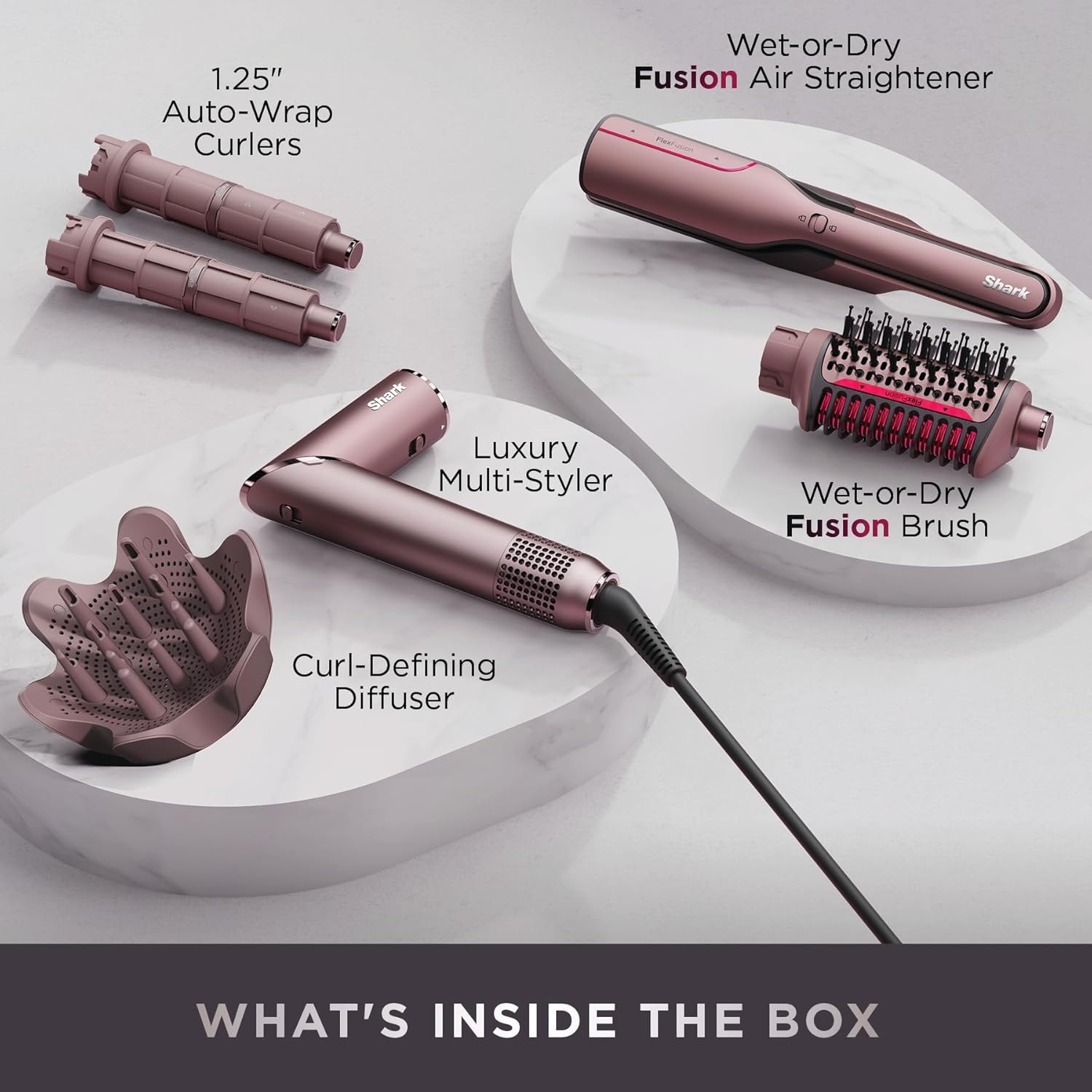 Shark® FlexFusion™ Air & Ceramic System with Air Straightener