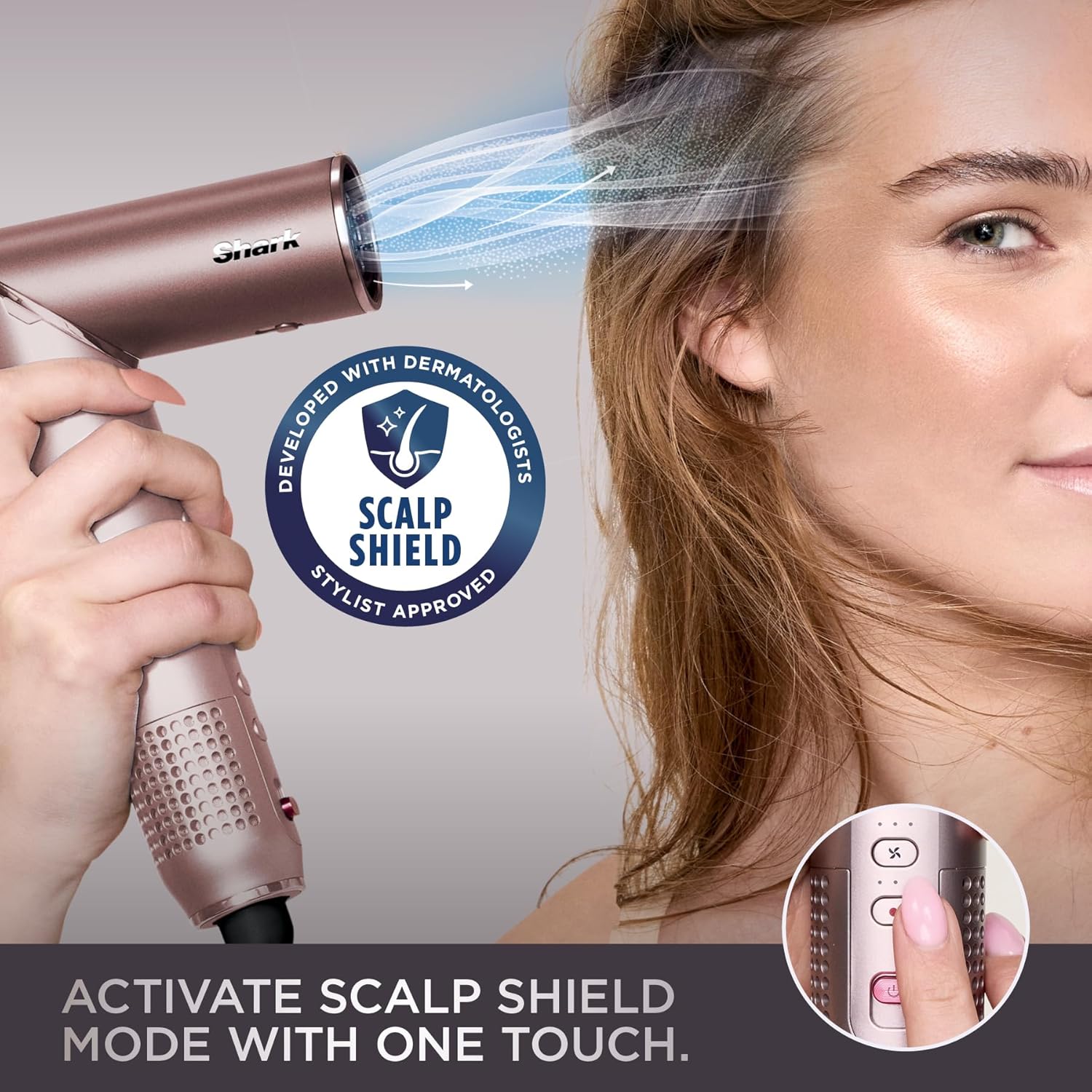 Shark® FlexFusion™ Air & Ceramic System with Air Straightener
