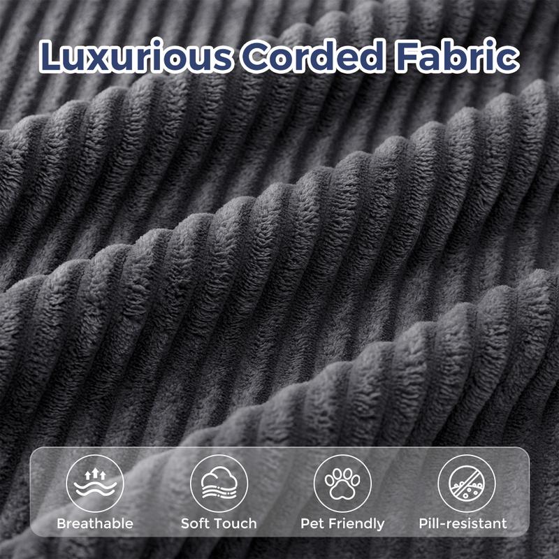 Modular Sectional Couch with L-Shape Chaise