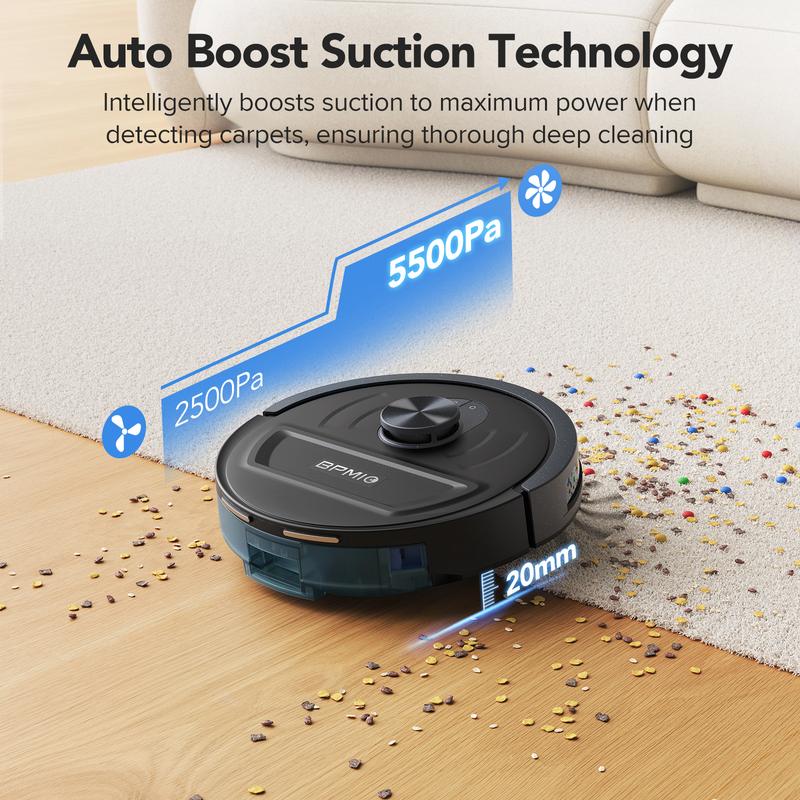 BPMIO B20 Robot Vacuum and Mop Combo