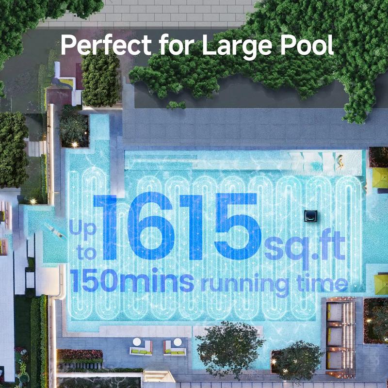 (2025 Upgraded Version) WYBOT C1 Robotic Pool Vacuum Cleaner