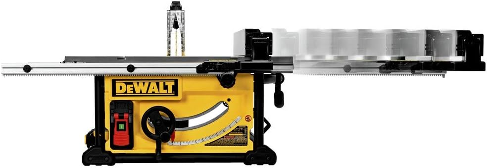 DEWALT 10-Inch Table Saw with Rolling Stand
