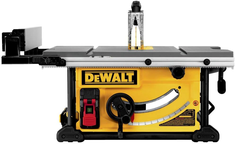 DEWALT 10-Inch Table Saw with Rolling Stand