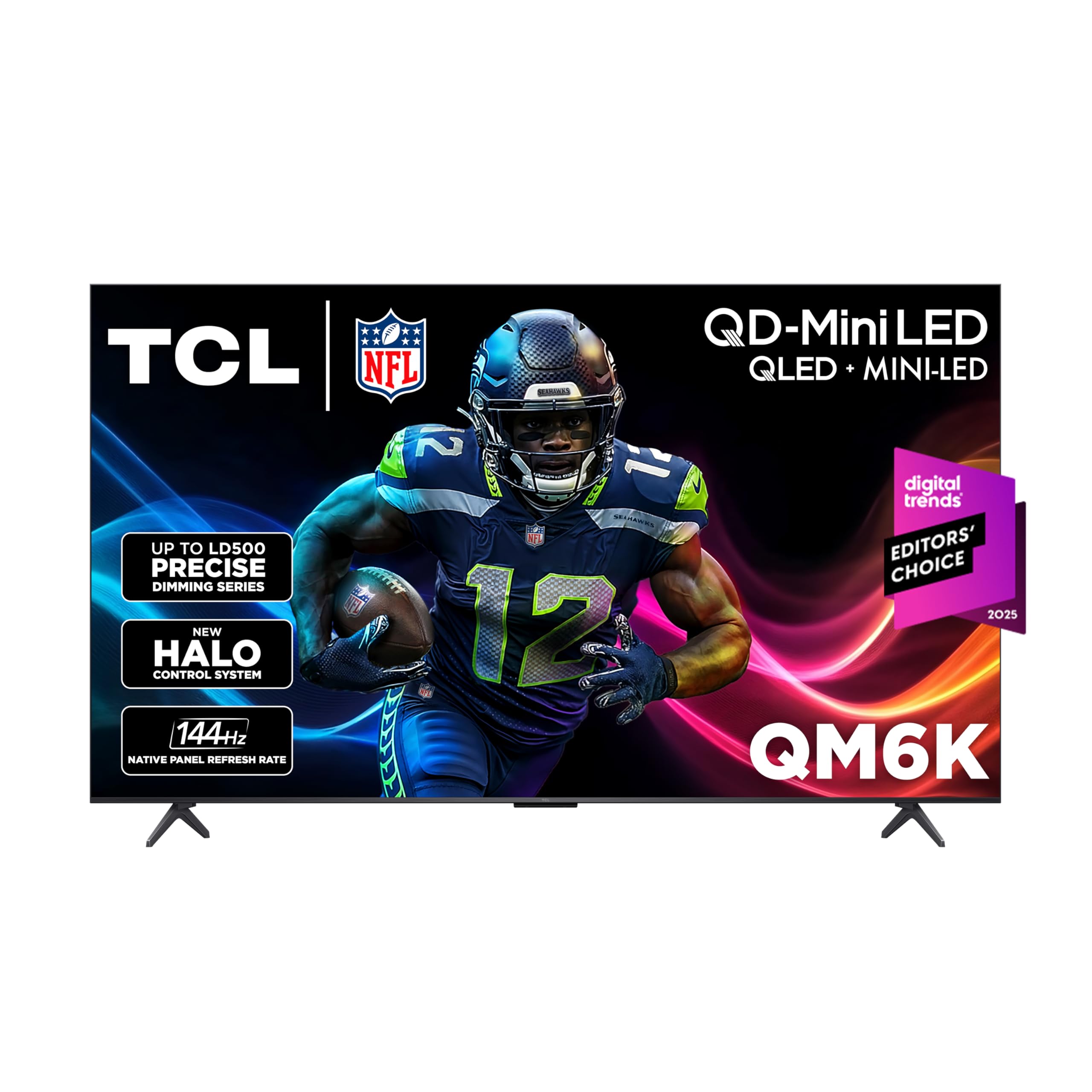 2025 TCL QM6K Series QD-Mini LED 4K UHD Google Smart TV