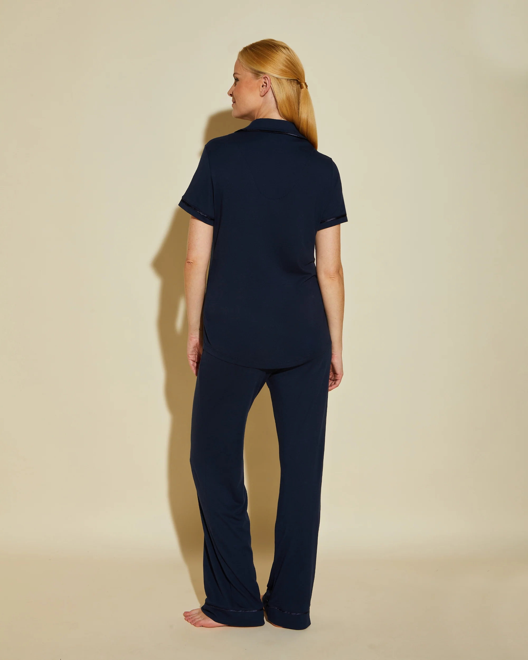 Short Sleeve Top & Pant Pajama Set