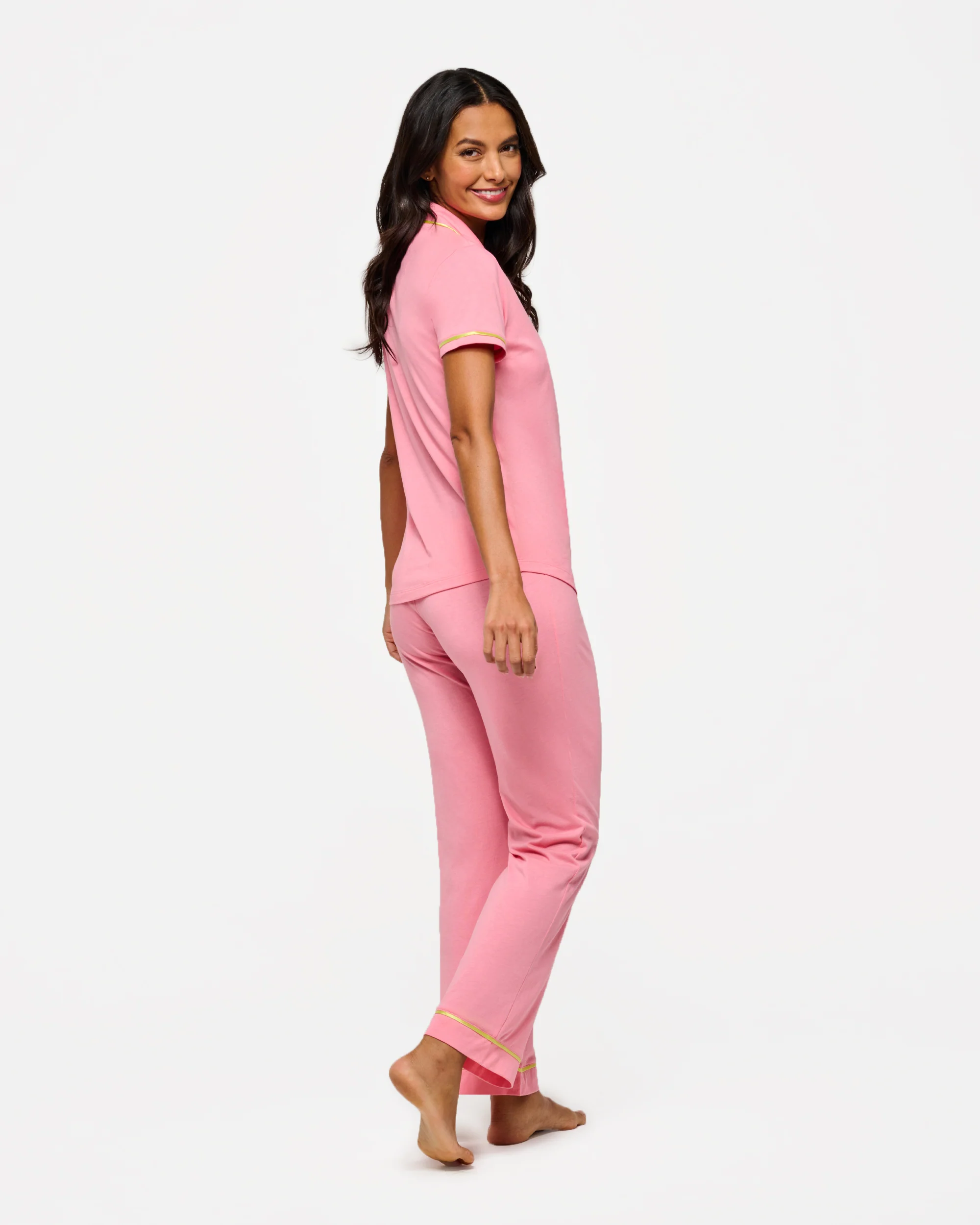 Short Sleeve Top & Pant Pajama Set