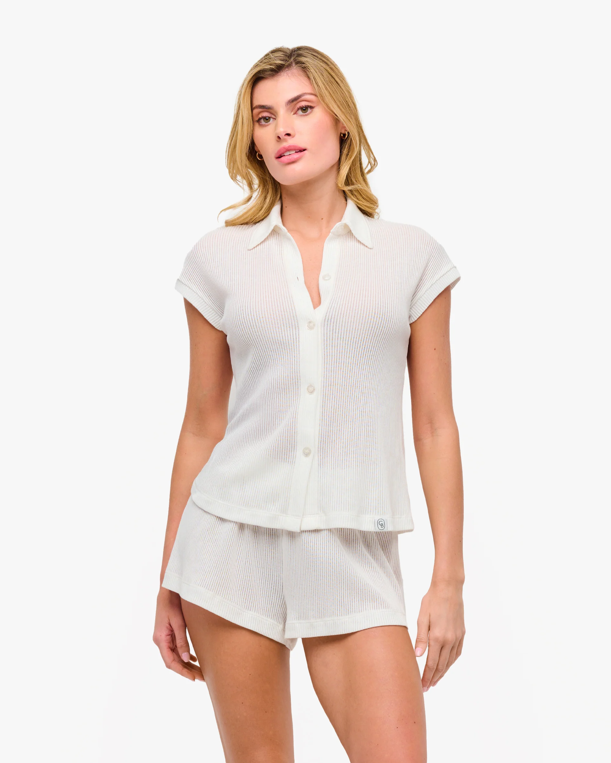 Cotton Short Sleeve Top