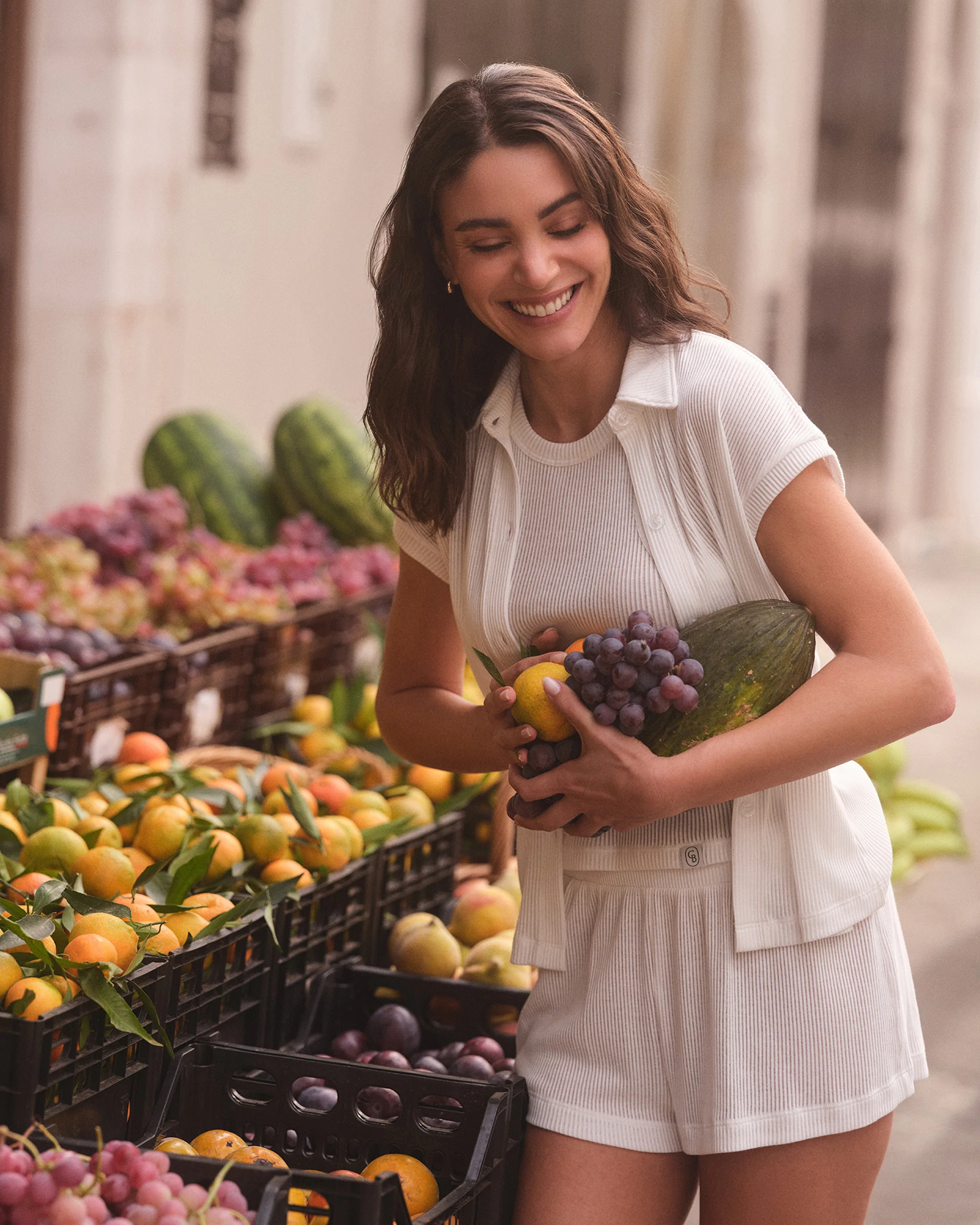 Cotton Short Sleeve Top