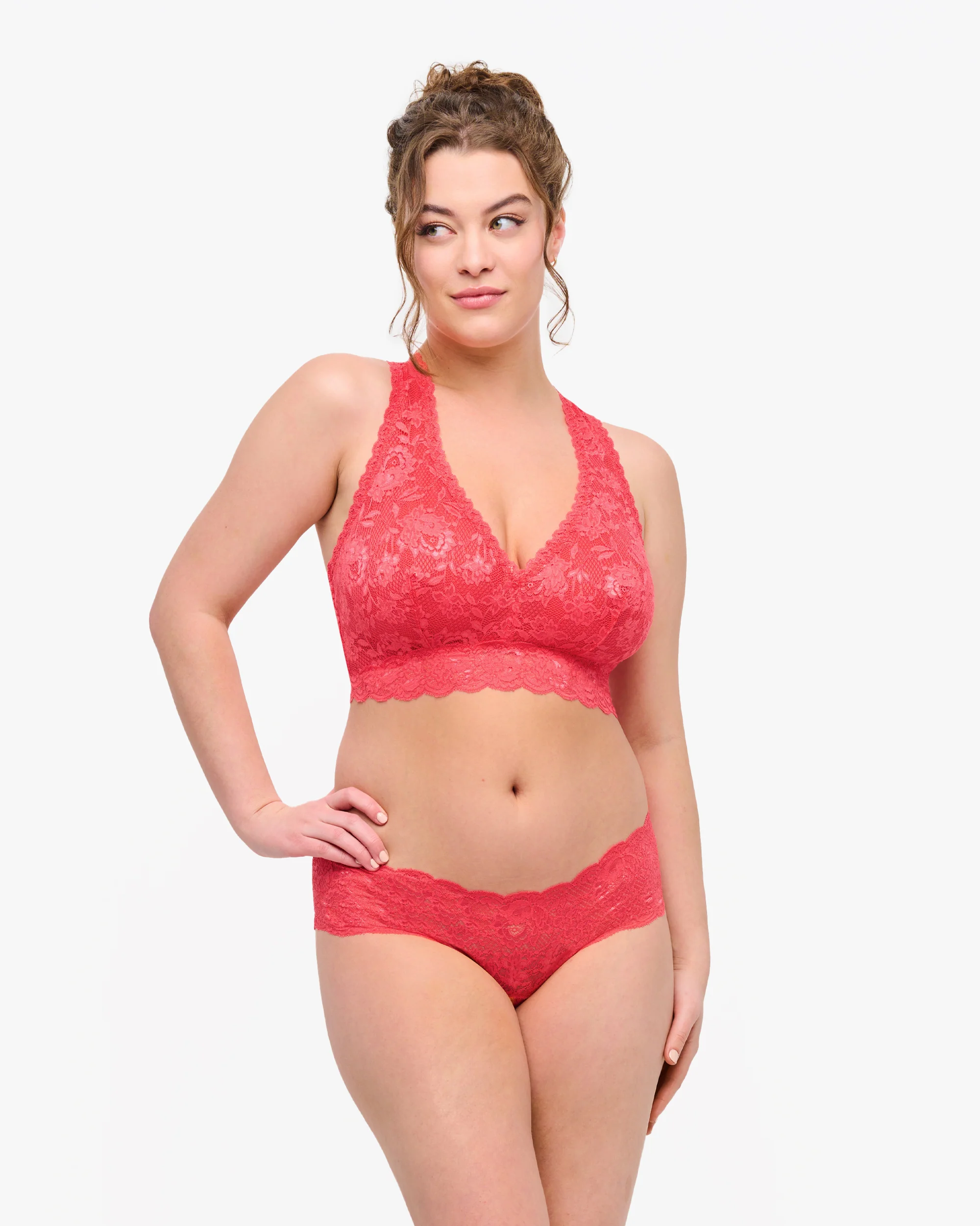 Curvy Racie Racerback Bralette