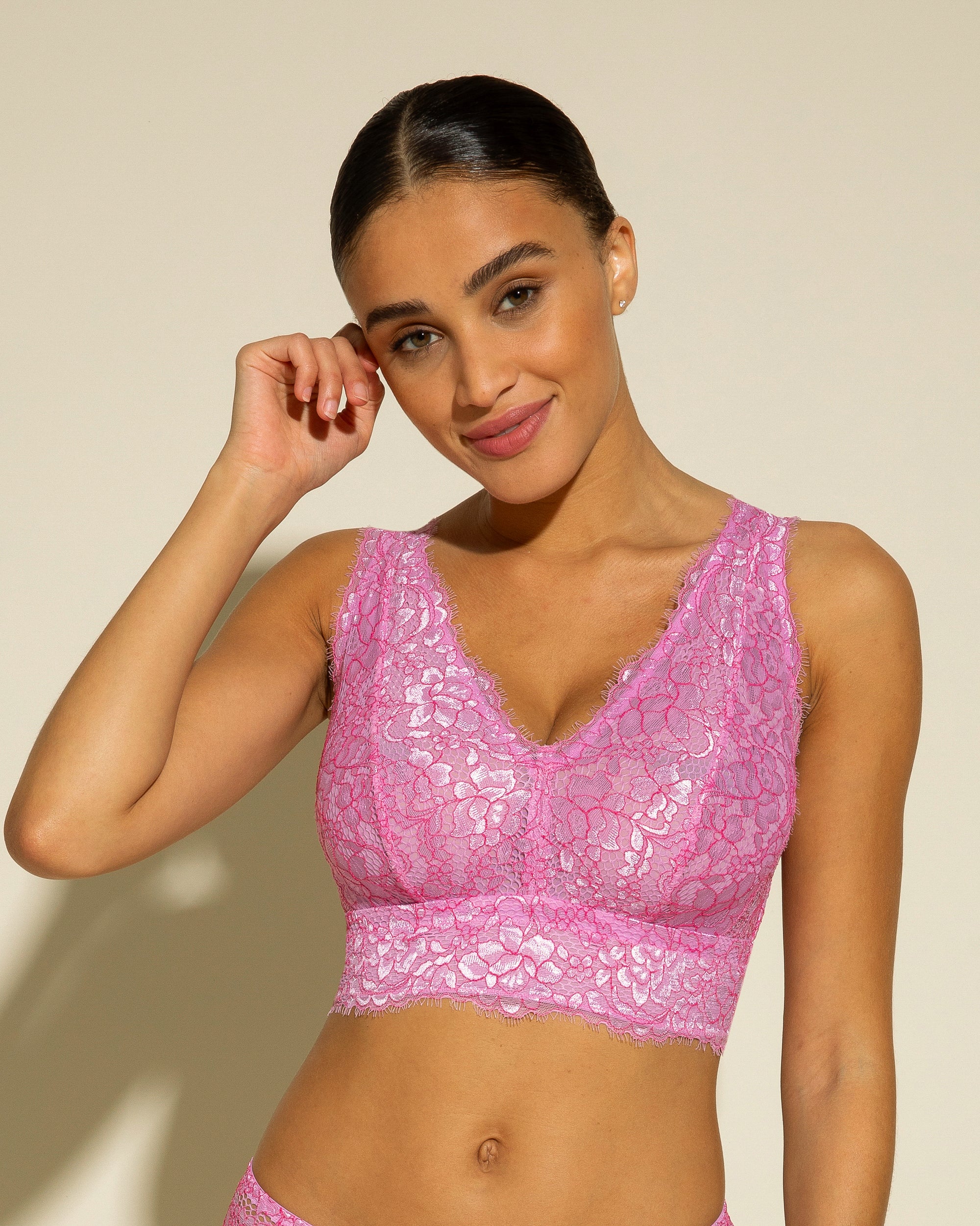 Curvy Longline Bralette