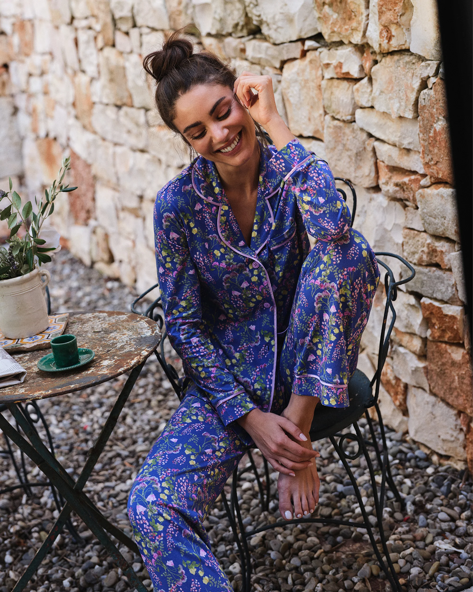 Long Sleeve Top & Pant Pajama Set