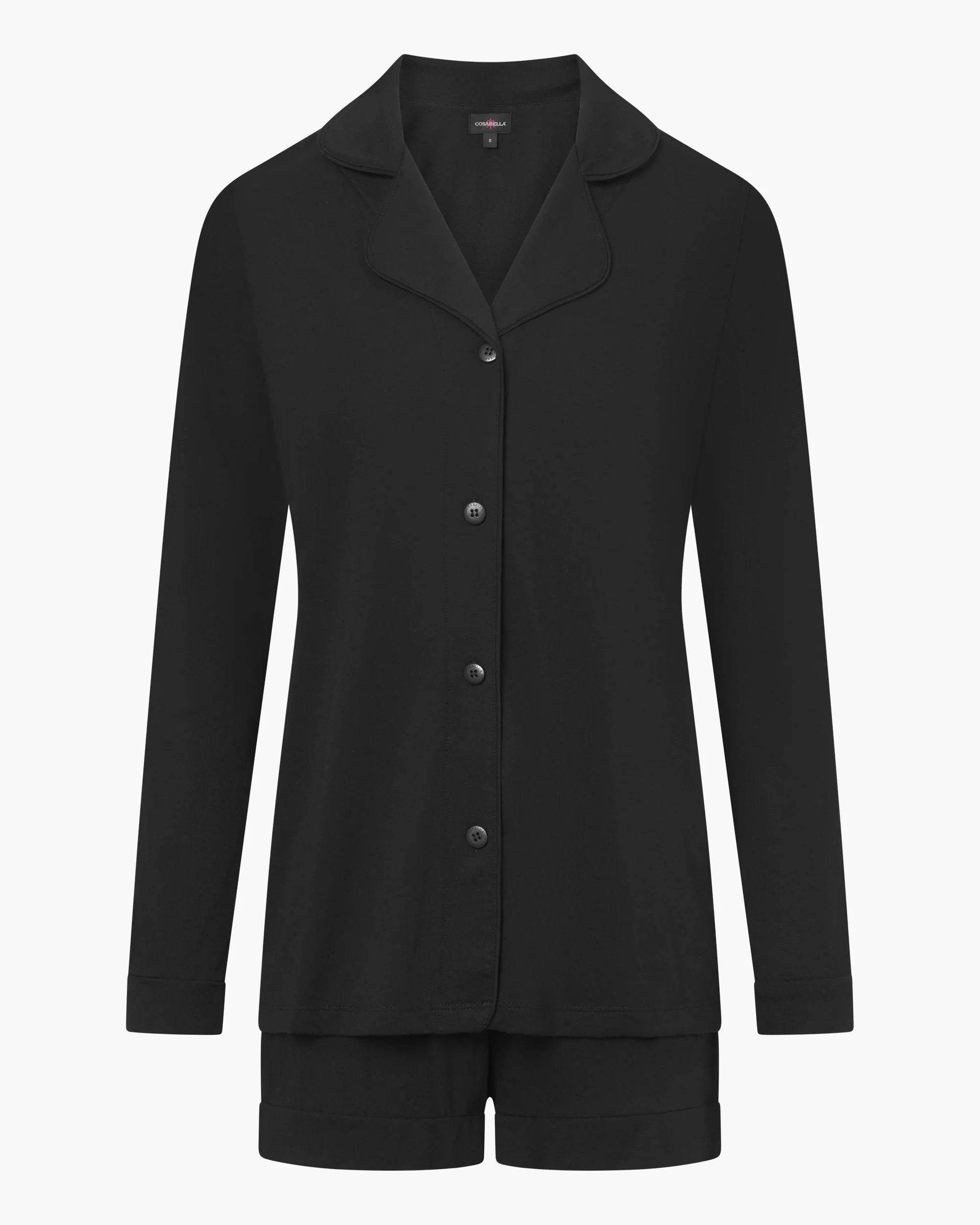 Long Sleeve Top & Boxer Pajama Set