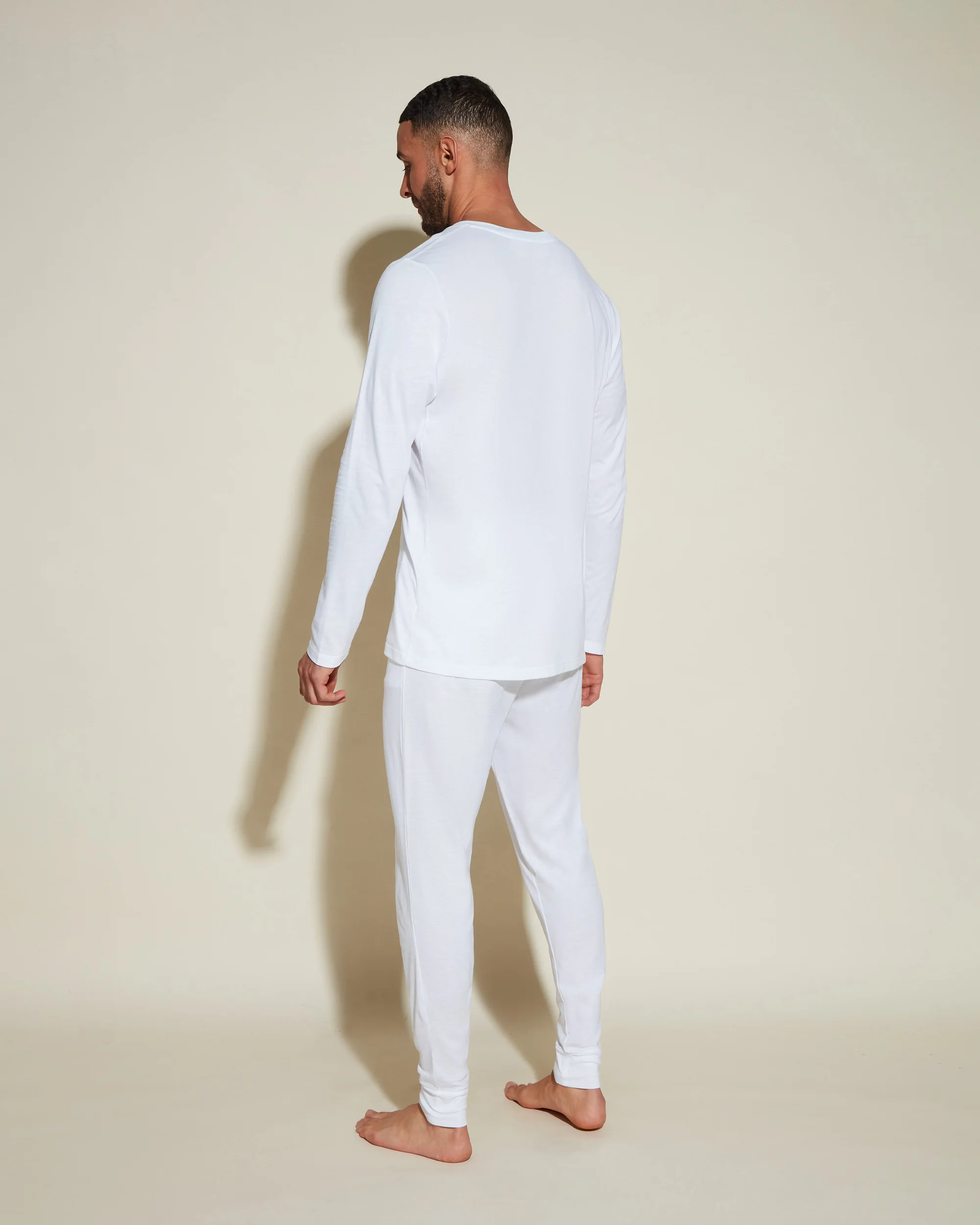 Men's Henley & Jogger Pajama Set