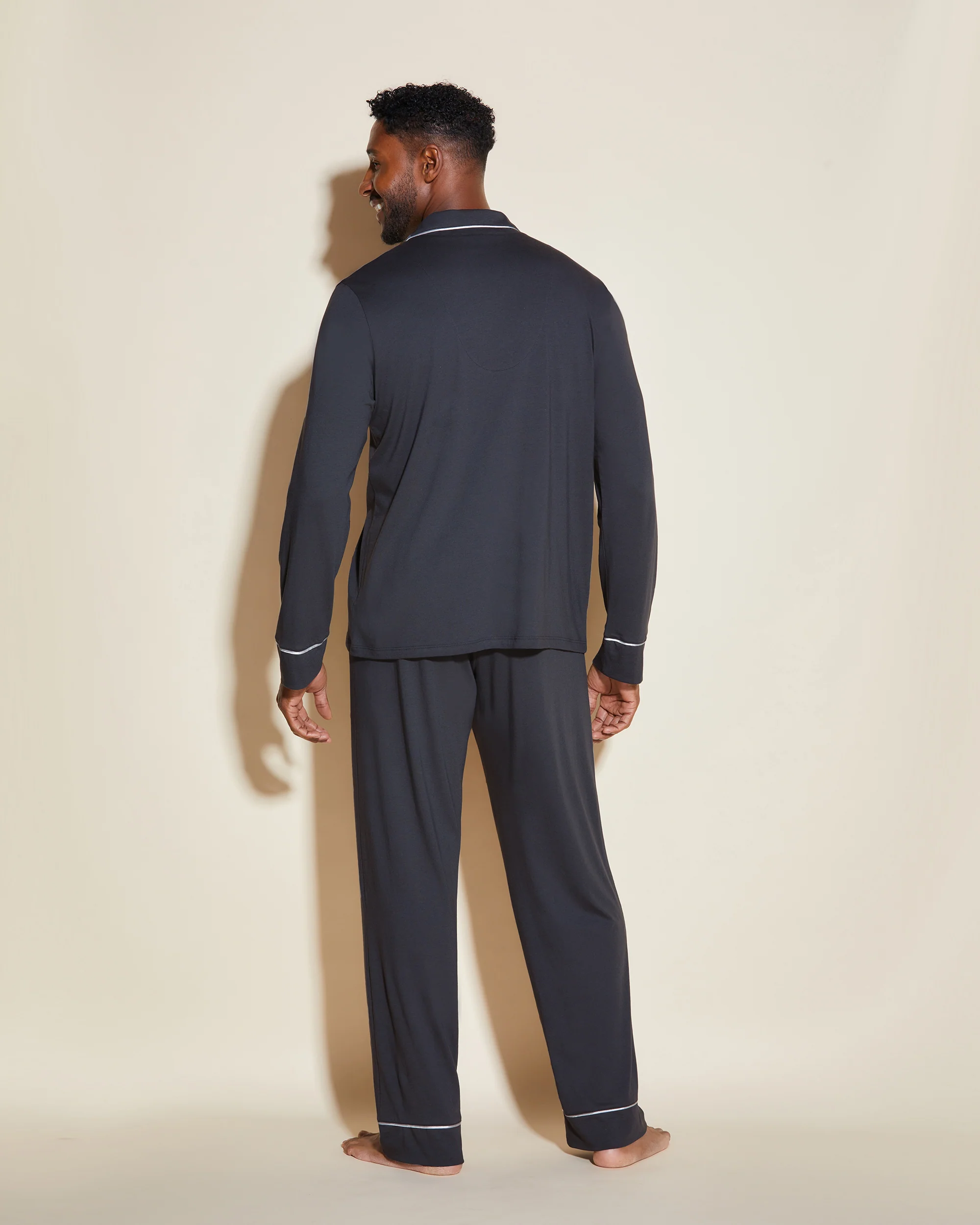 Men's Classic Long Sleeve Top & Pant Pajama Set