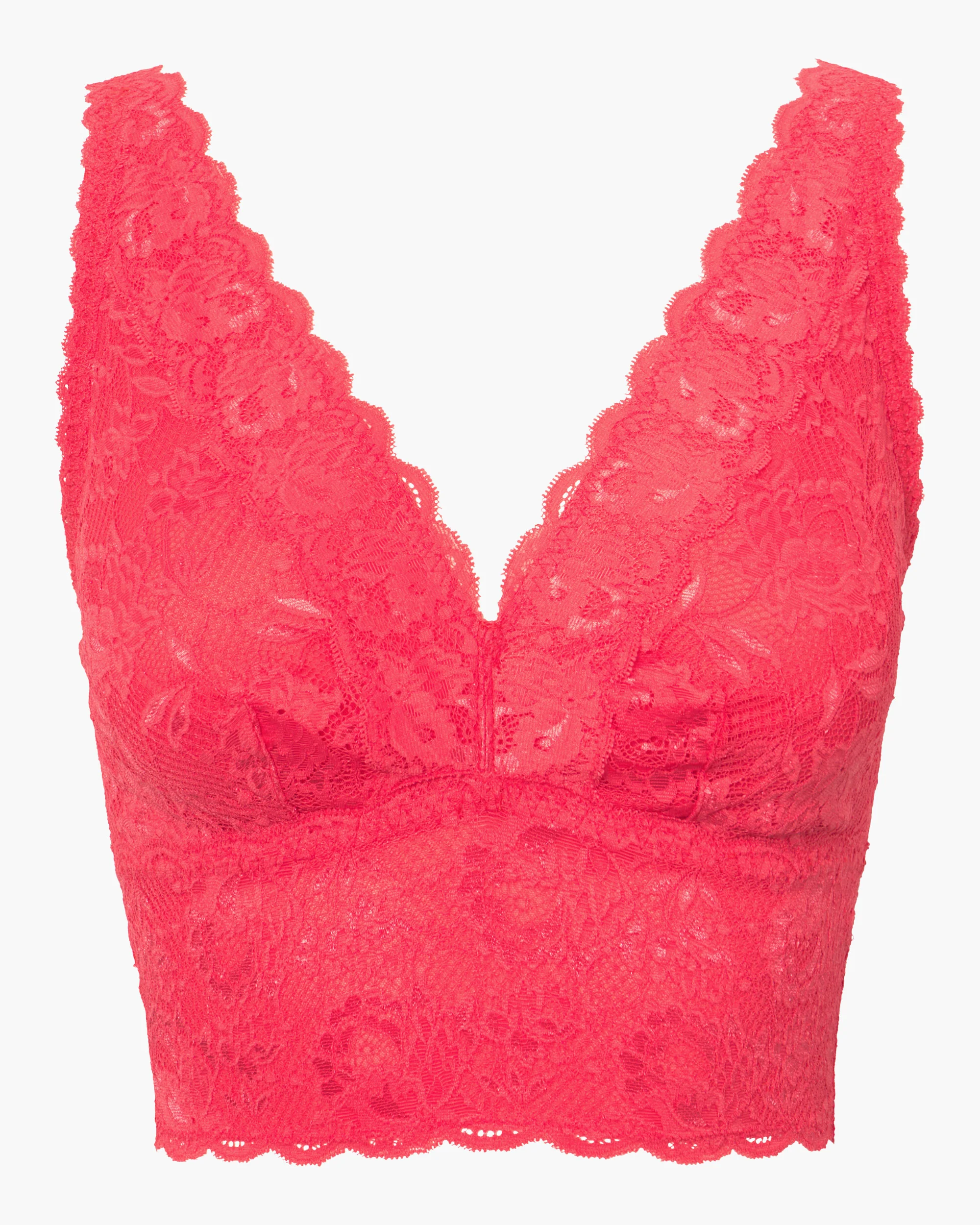 Curvy Plungie Longline Bralette