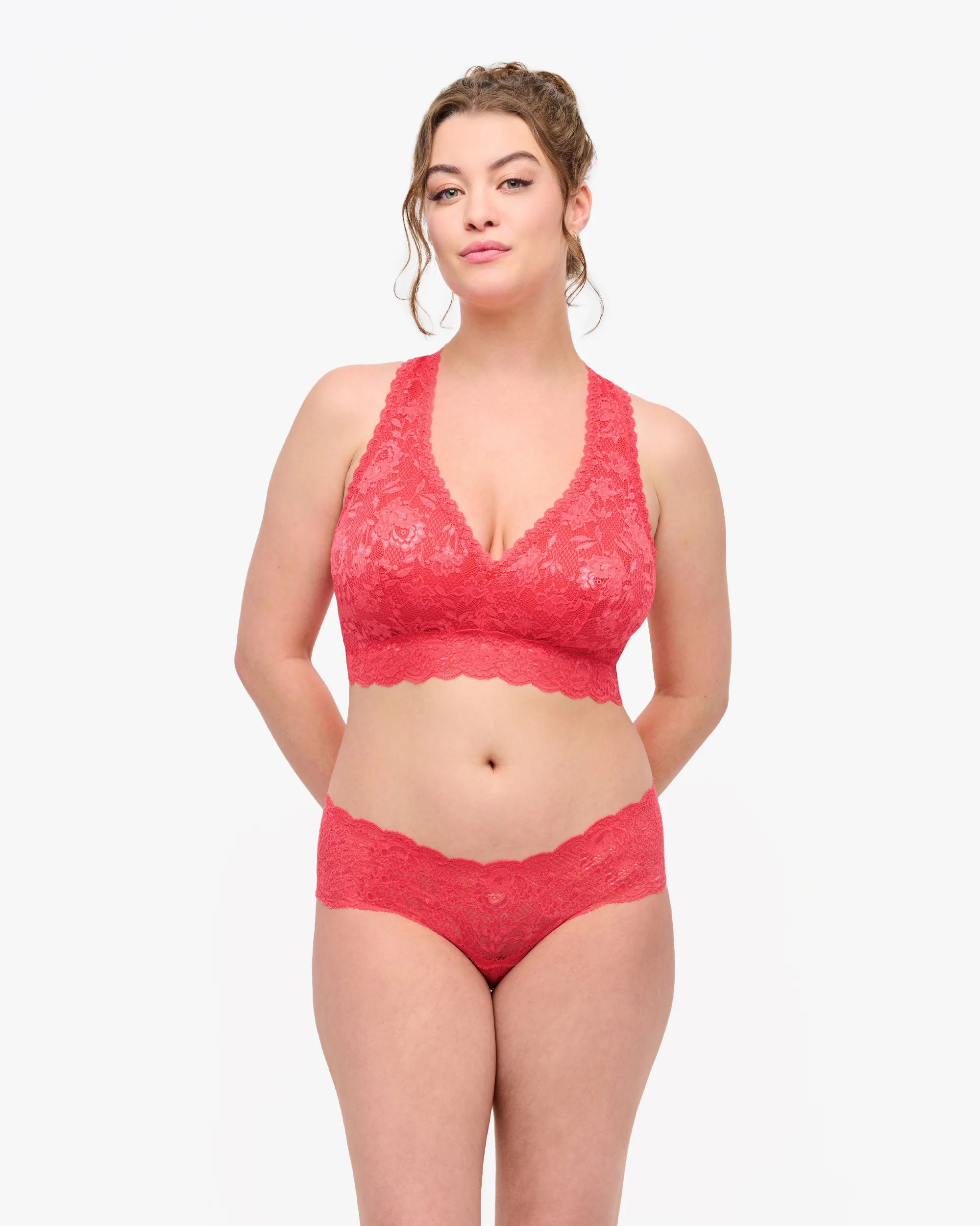 Curvy Racie Racerback Bralette