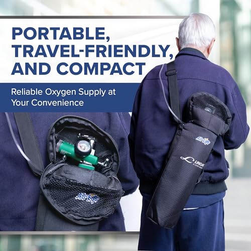 Medfex Oxygen Tank Complete Set | 425 Liter Capacity - Travel Size Kit