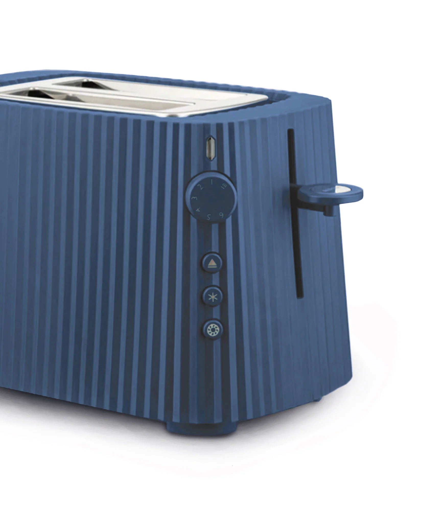 Plissé Toaster. European plug Design Michele De Lucchi