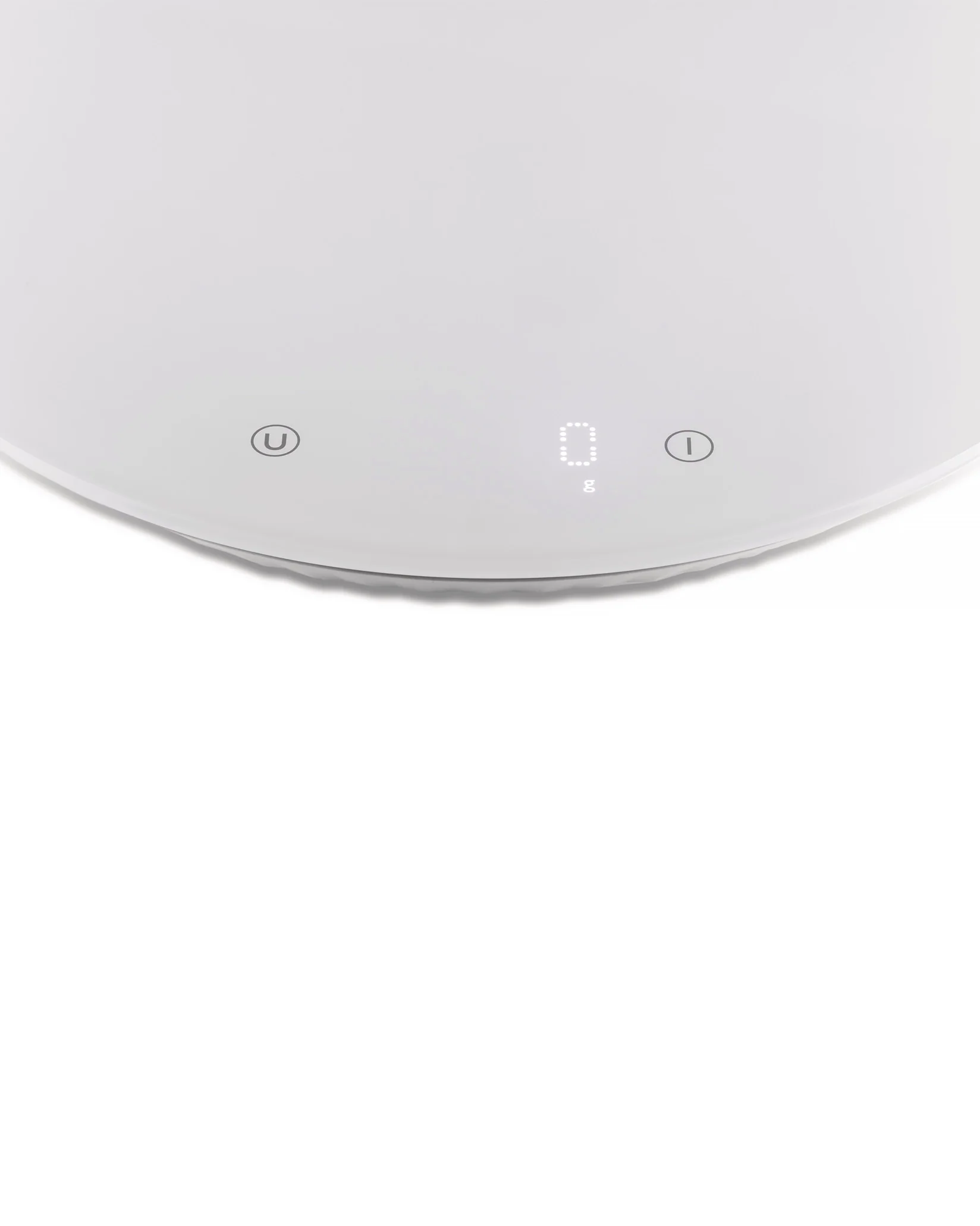 Plissé Digital kitchen scale Design Michele De Lucchi