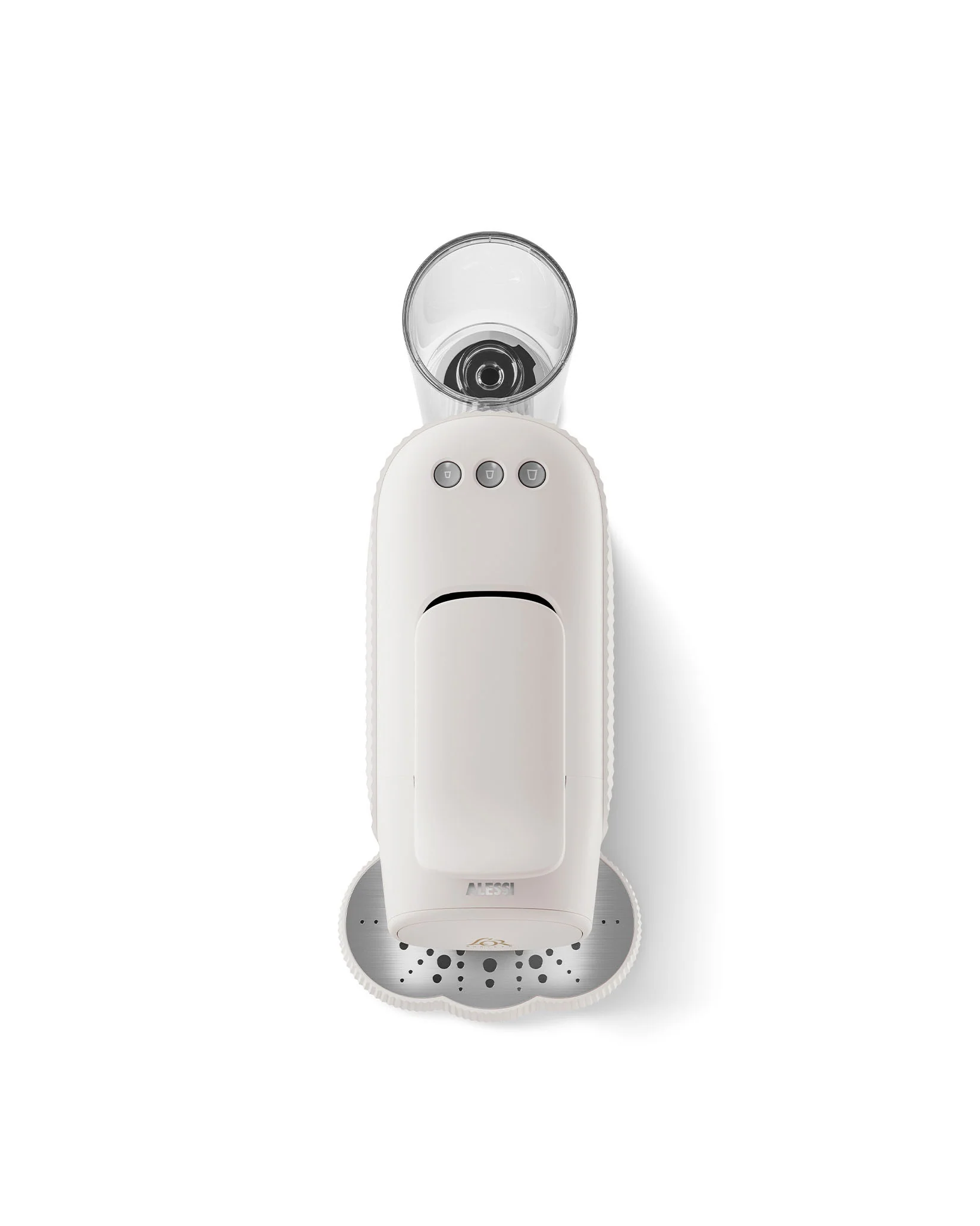 Plissé Portioned capsule coffee machine. British plug. Design Michele De Lucchi