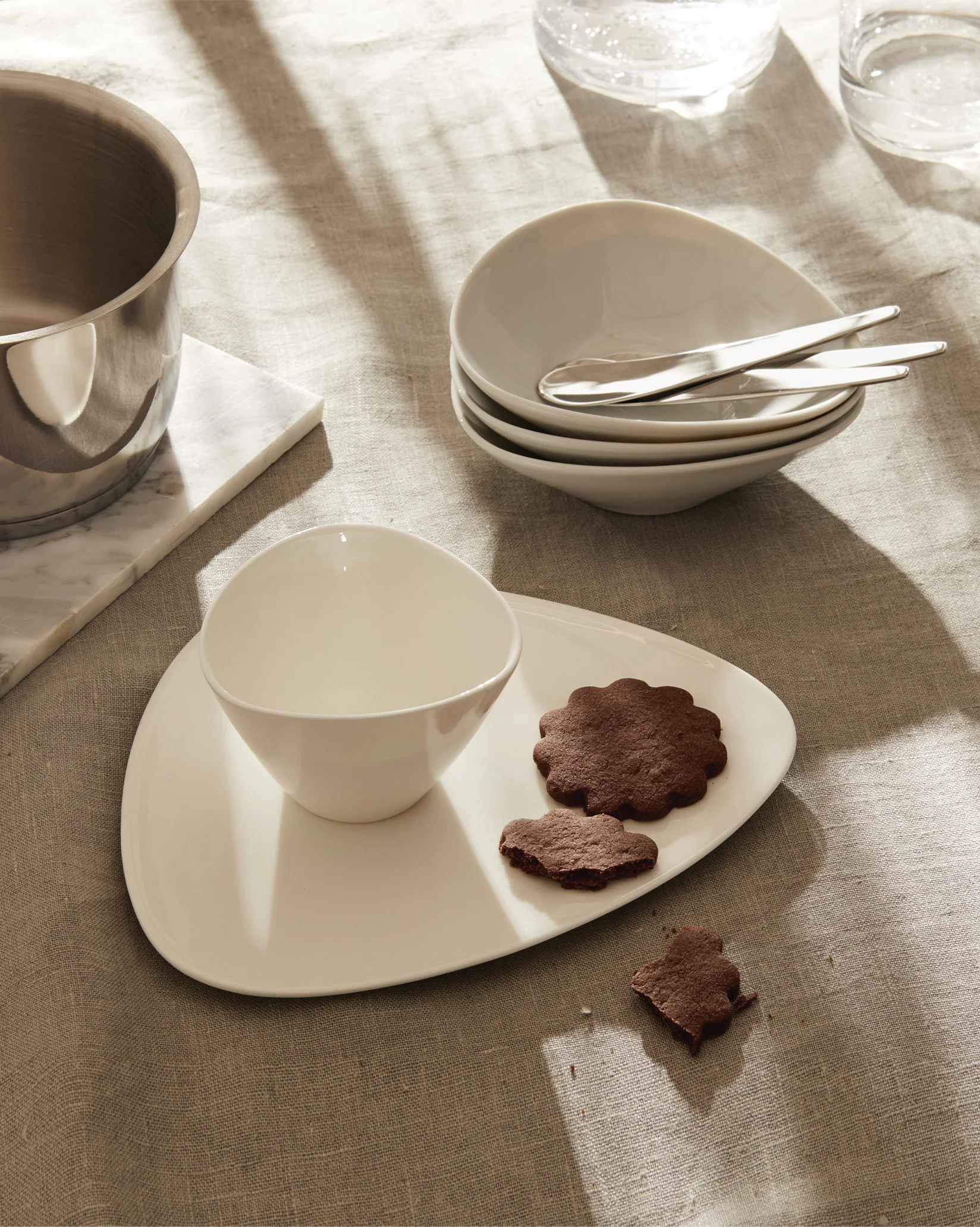 Colombina collection Teacup. 6 pieces Design Doriana e Massimiliano Fuksas