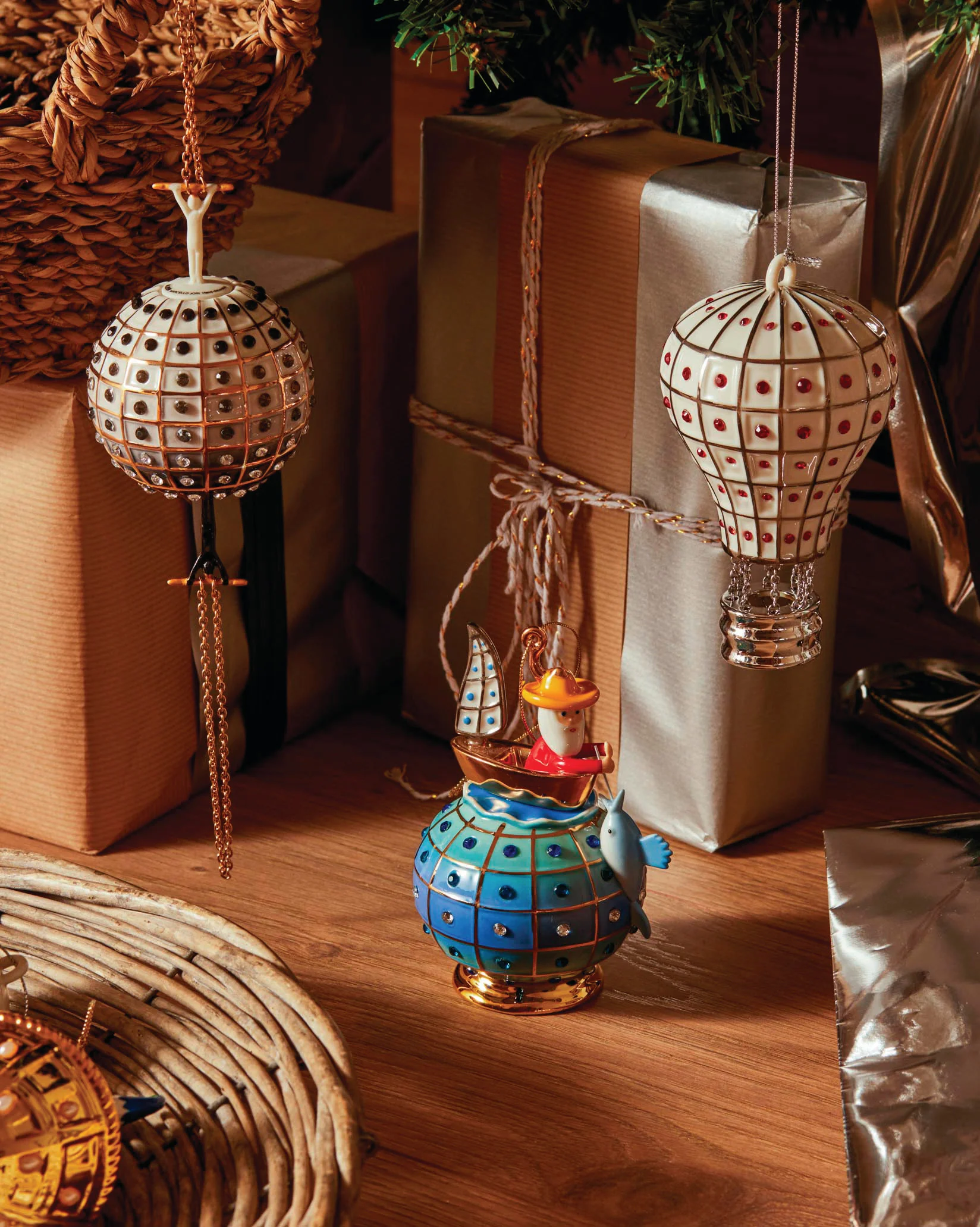 Mongolfiera reale Home ornament Design Marcello Jori