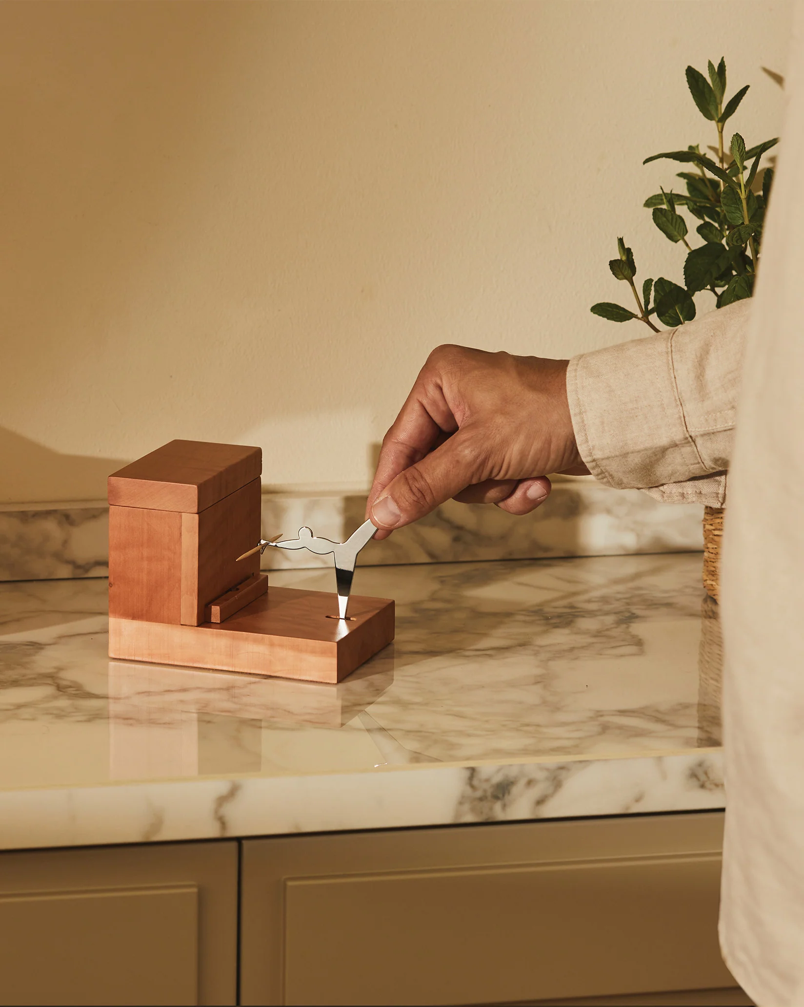 CO1369 Toothpick holder Design Andrea Branzi