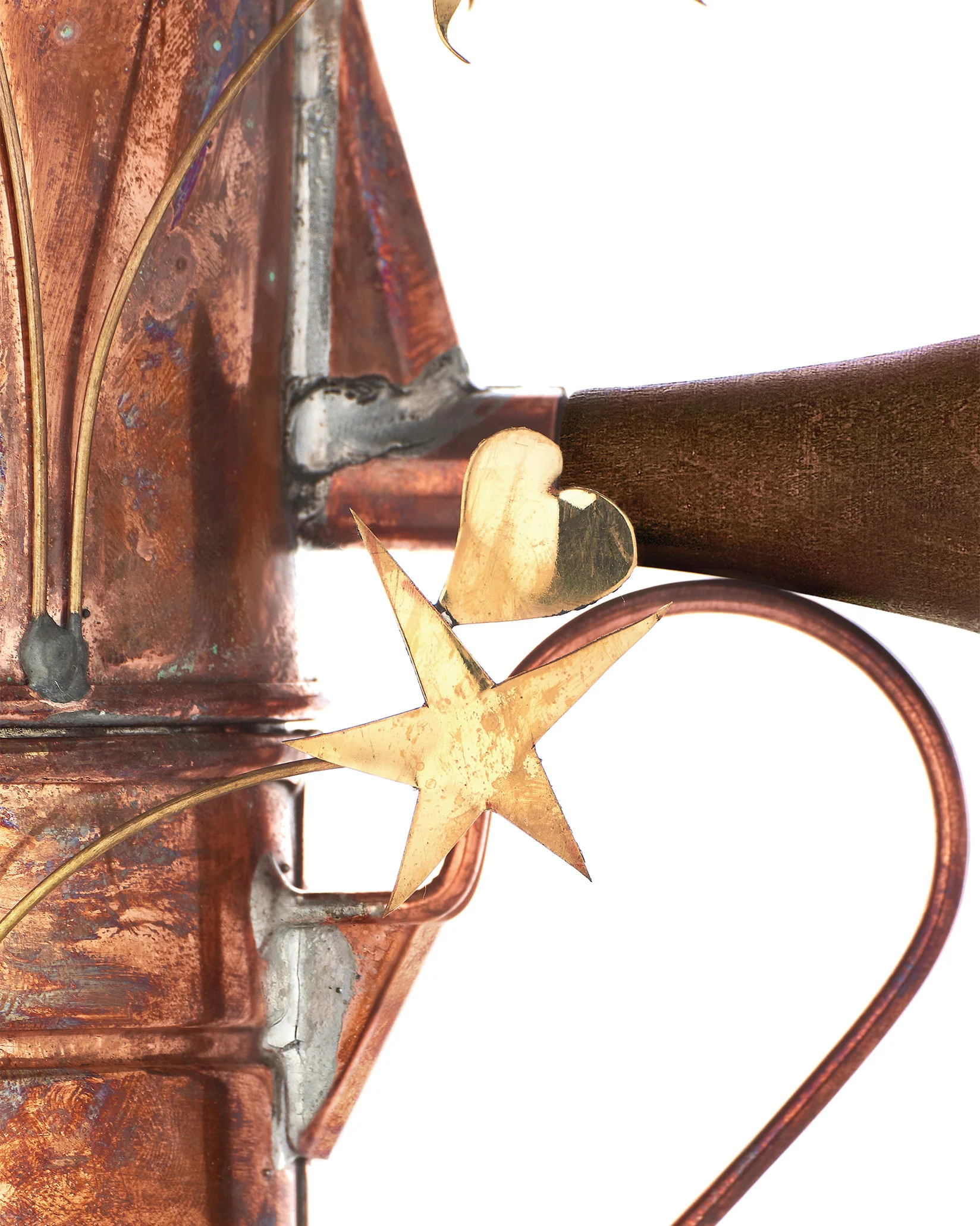 Caffettiera con cuore e stelle Multiple Design Riccardo Dalisi