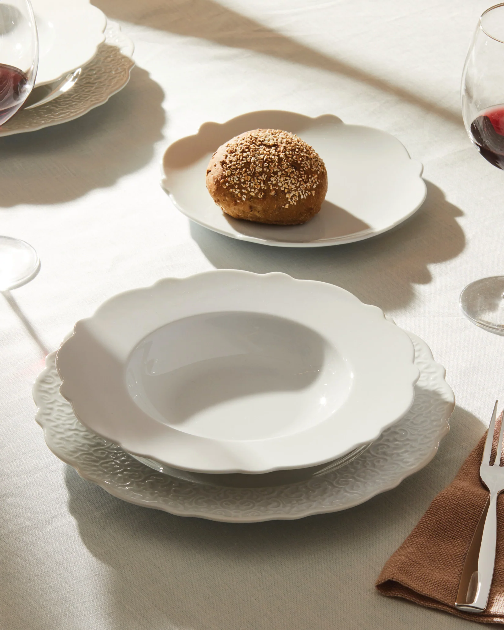 Dressed Side plate. 4 pieces Design Marcel Wanders